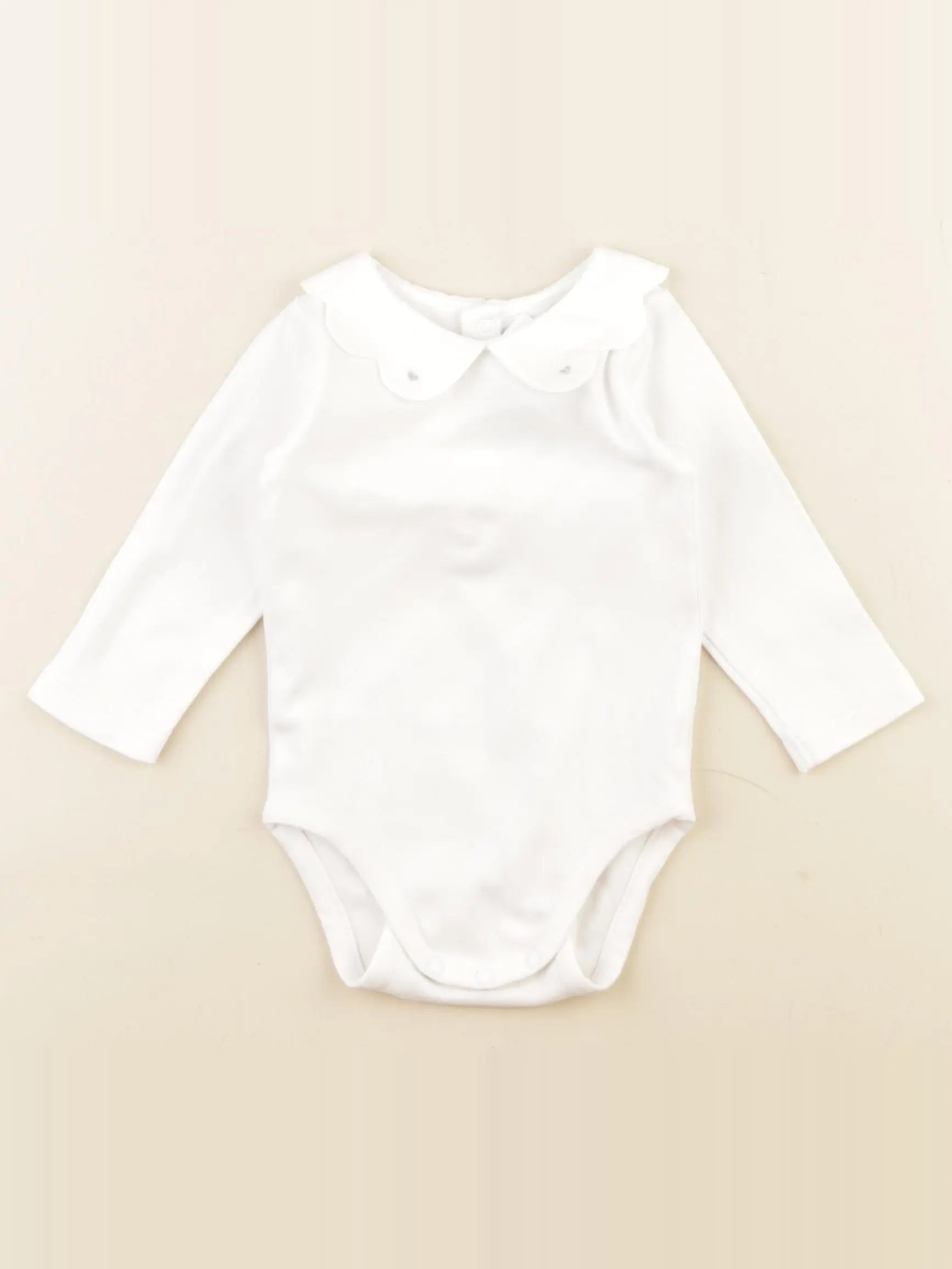 Jacadi - body à col blanc - 6 mois