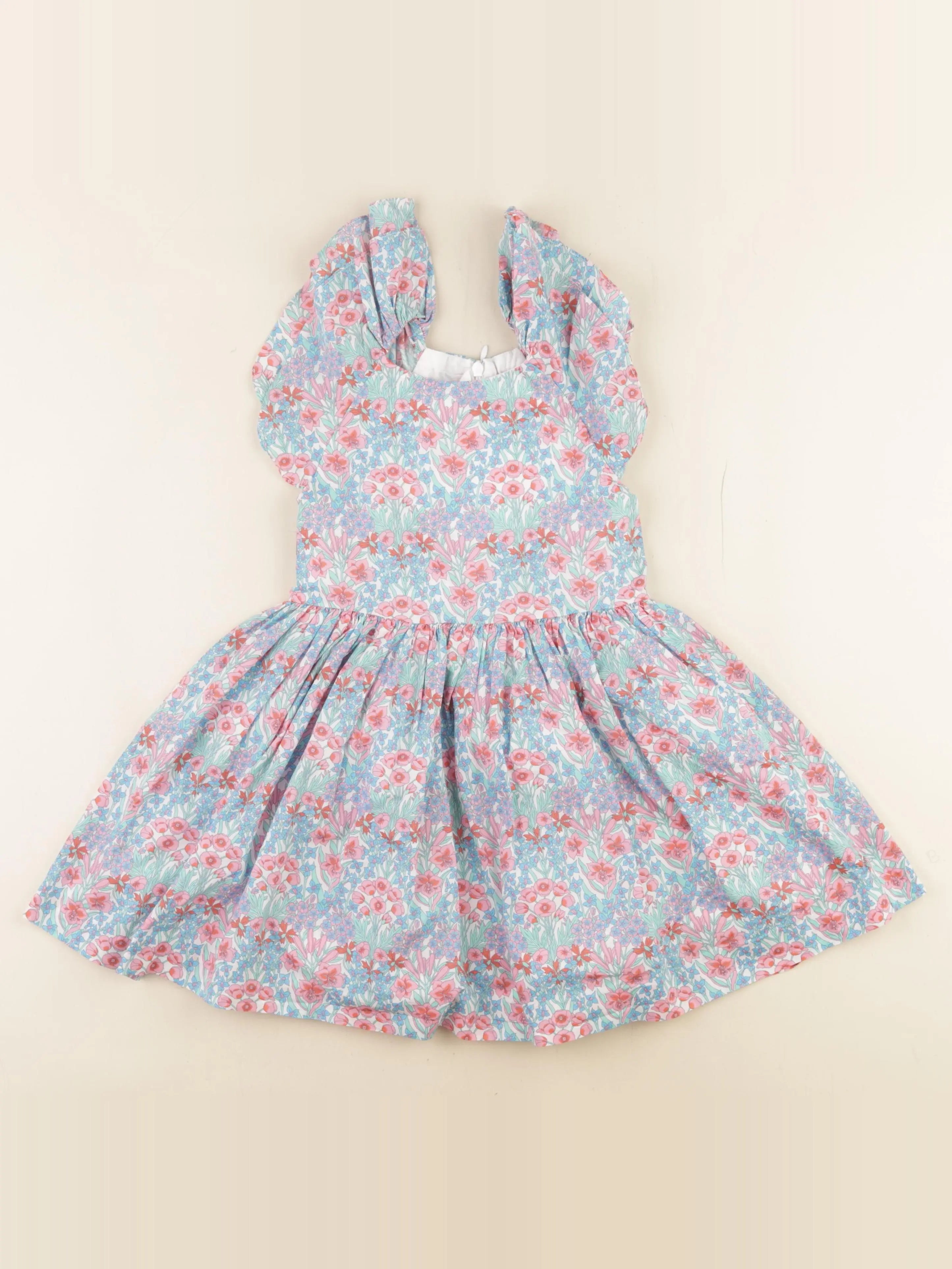 Jacadi - robe liberty bleu - 4 ans