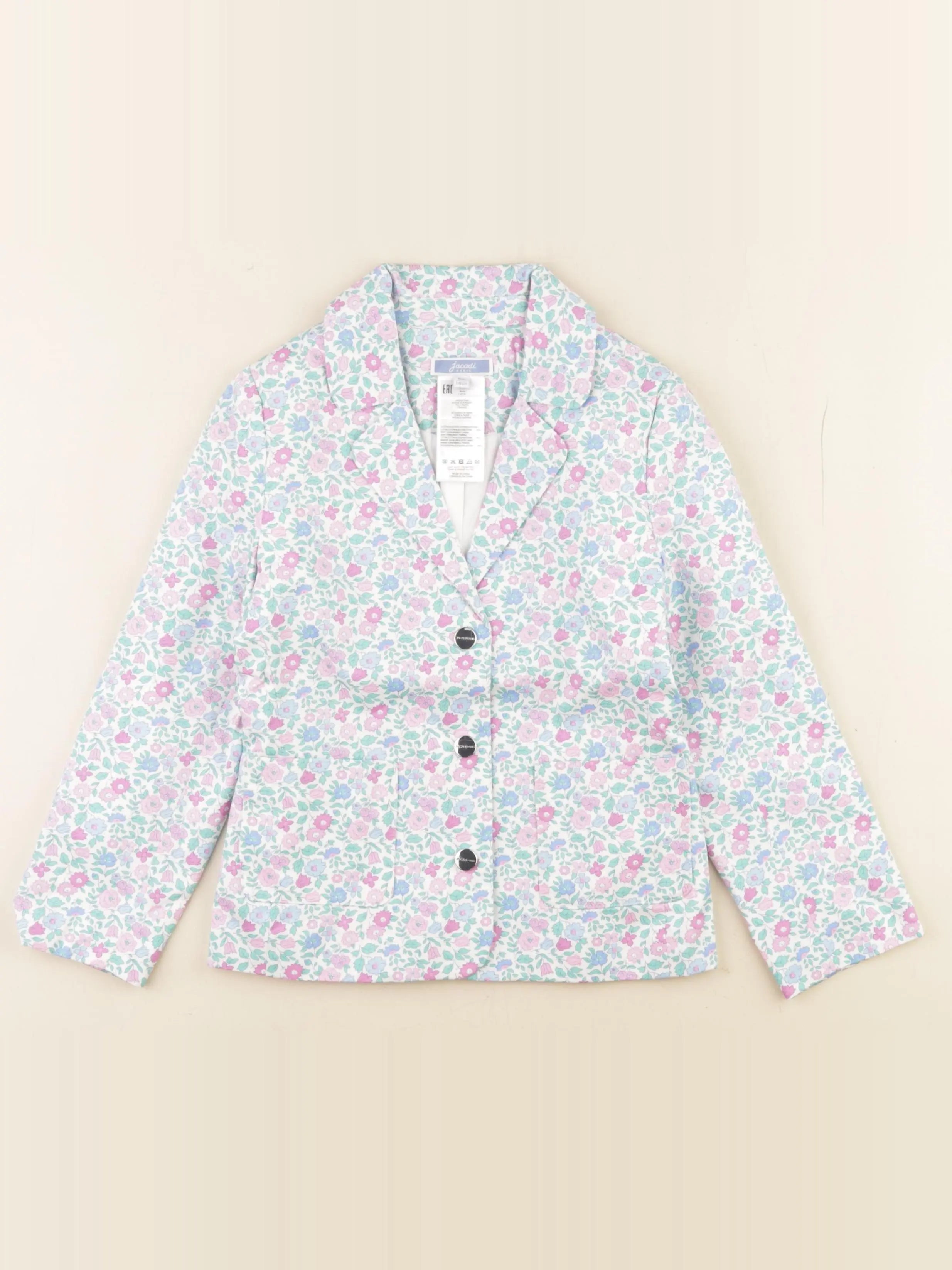 Jacadi - veste liberty multicolore - 6 ans