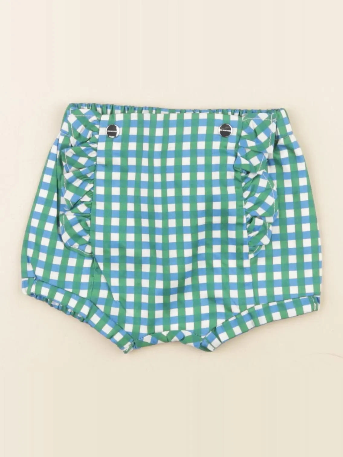 Jacadi - bloomer bleu, vert - 3 mois