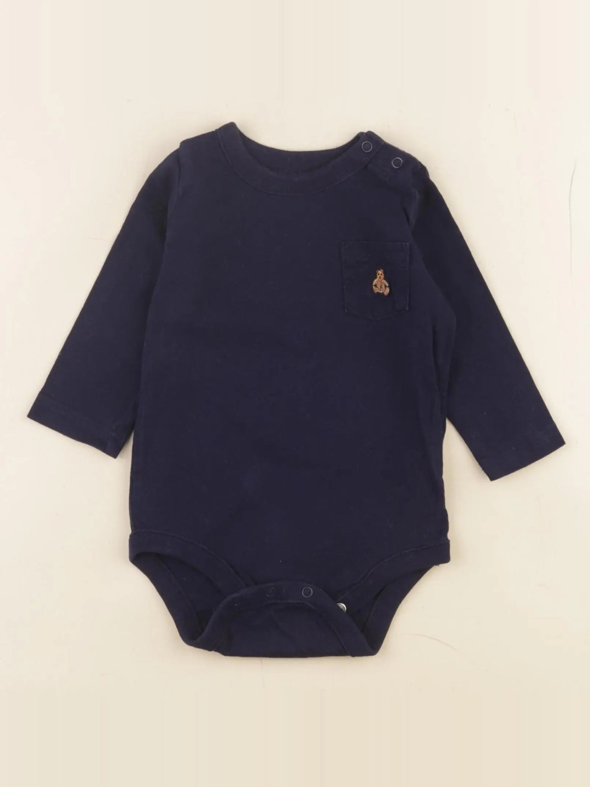 GAP - body bleu - 3/6 mois