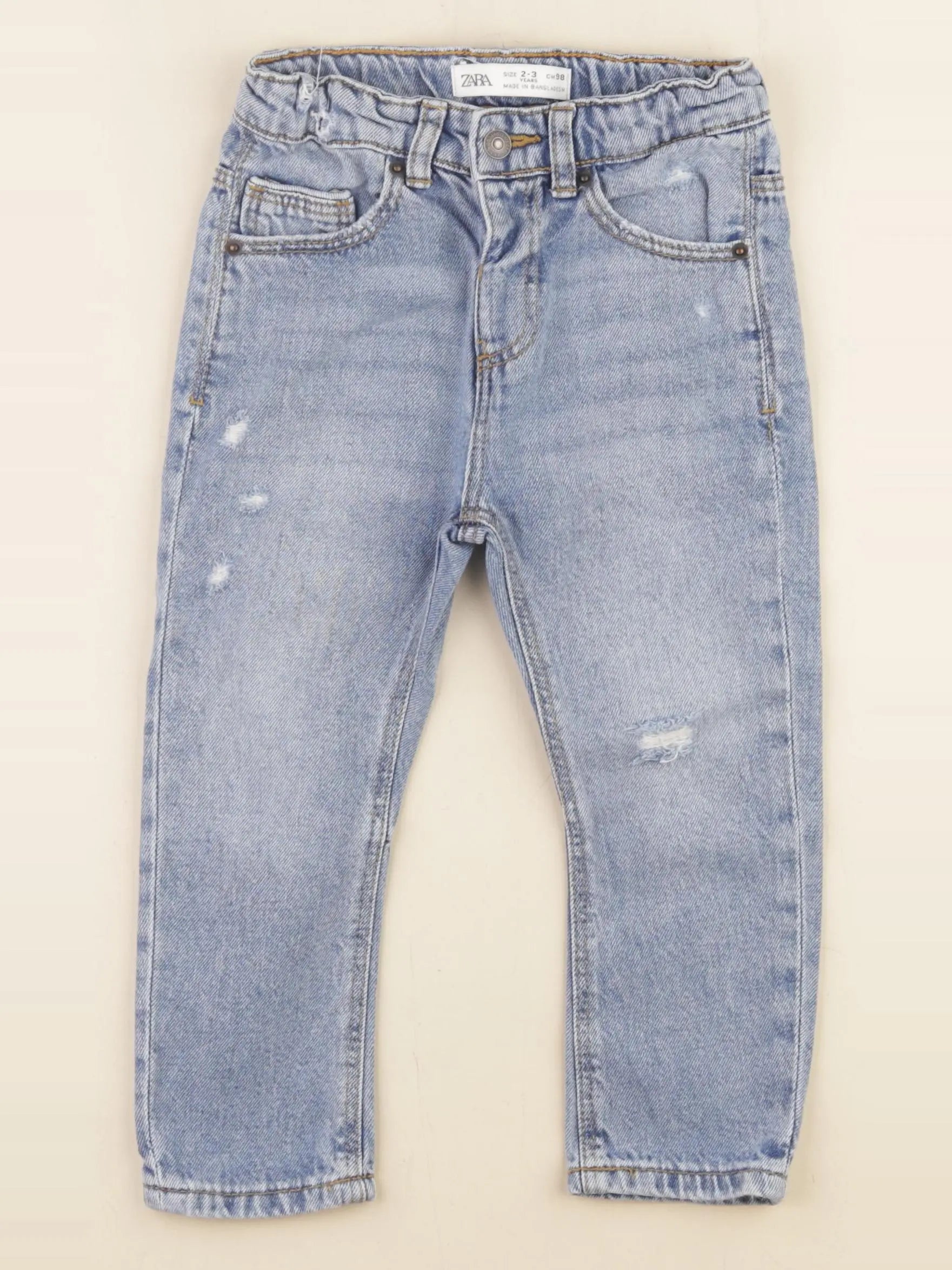 Zara - jean bleu - 2/3 ans