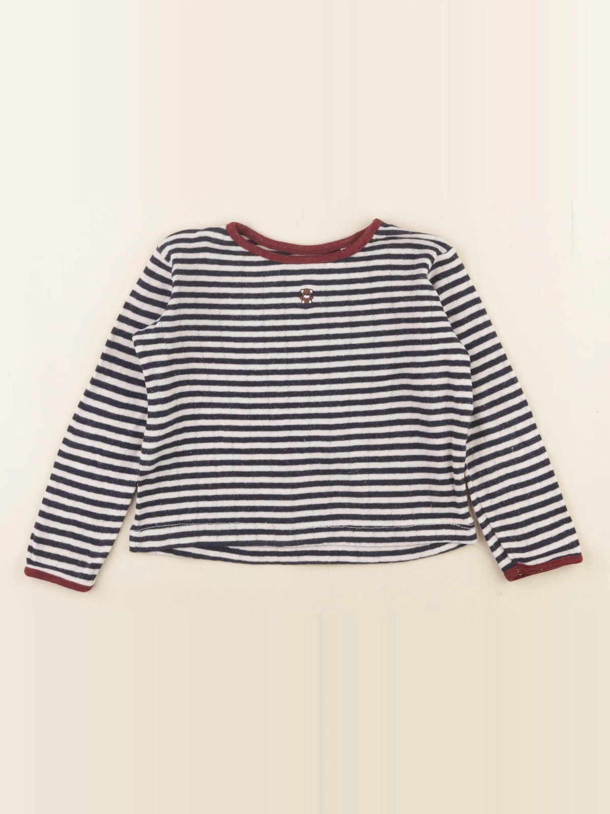 Zara - tee-shirt blanc, noir - 18 mois
