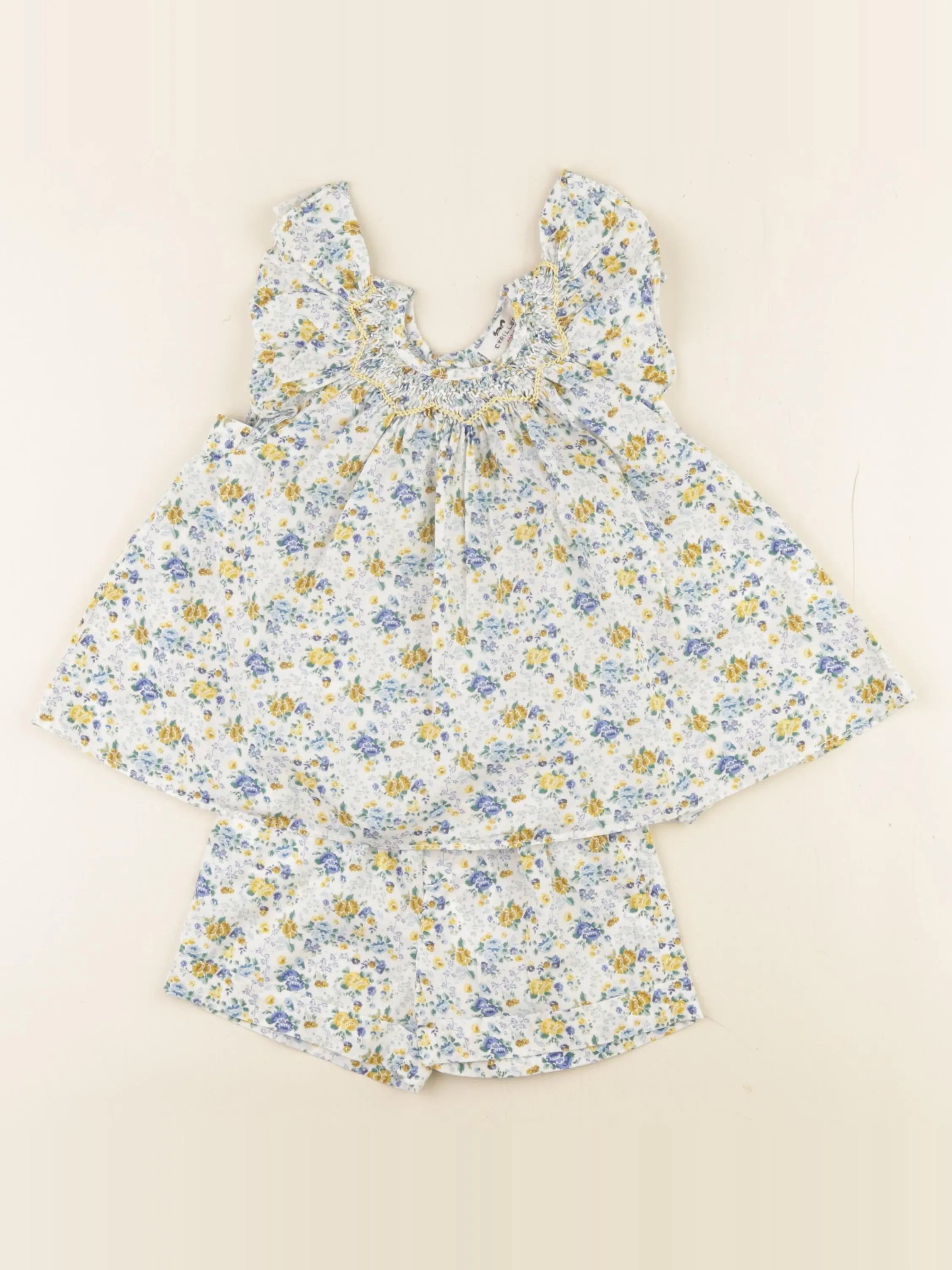 Cyrillus - ensemble bleu - 24 mois