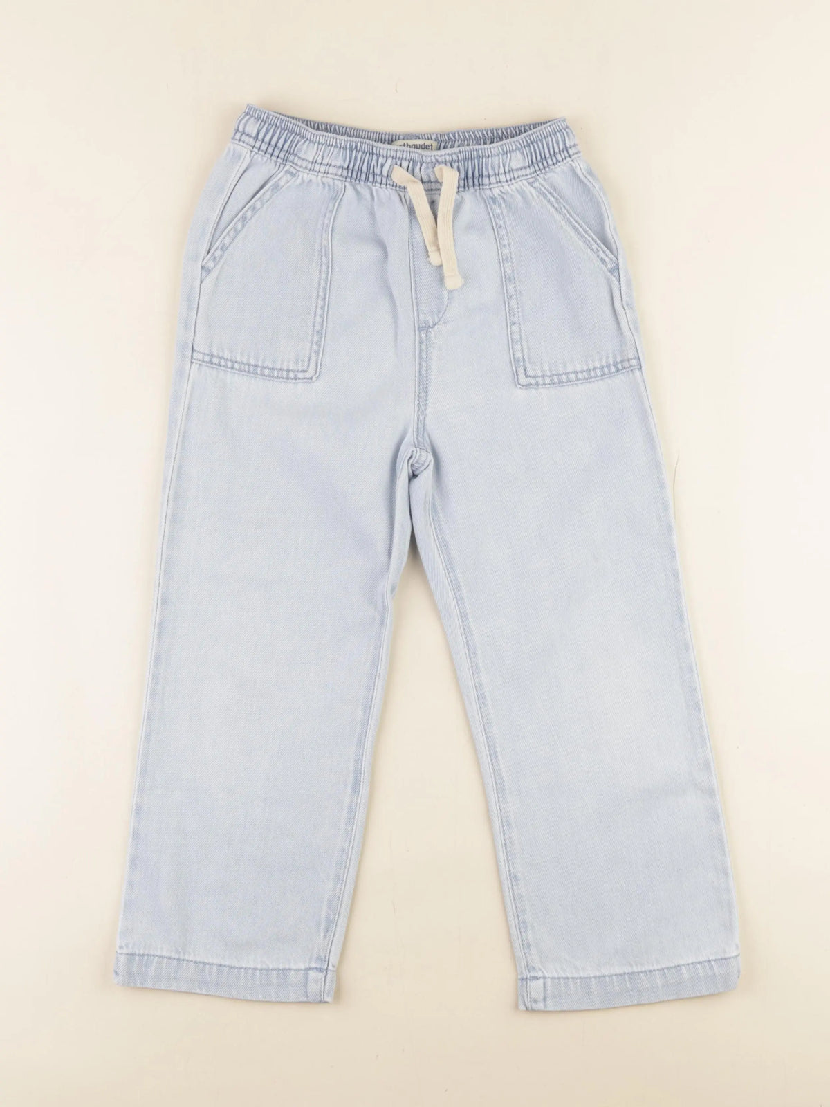 Vertbaudet - pantalon bleu - 6 ans