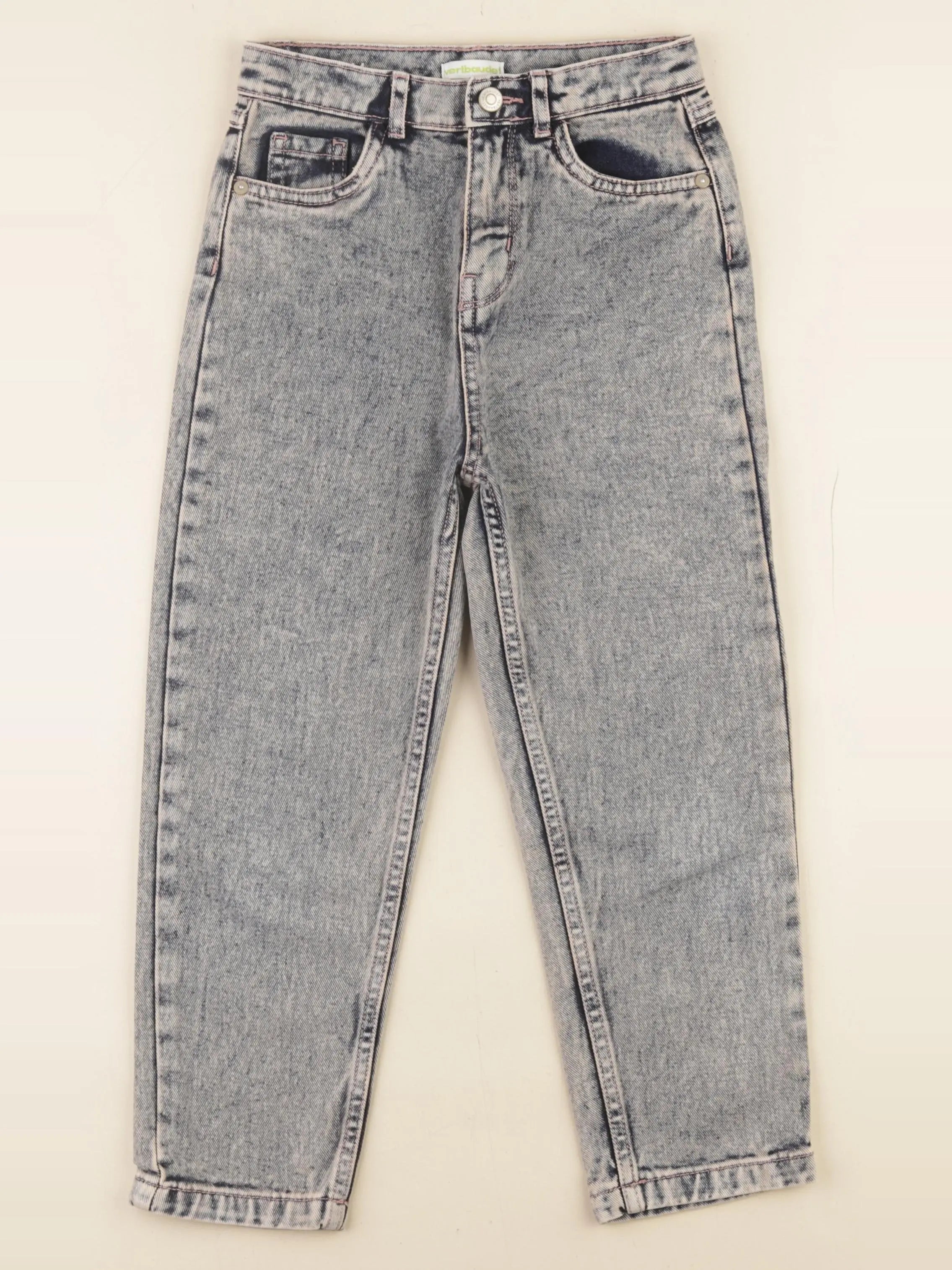Vertbaudet - pantalon gris - 7 ans