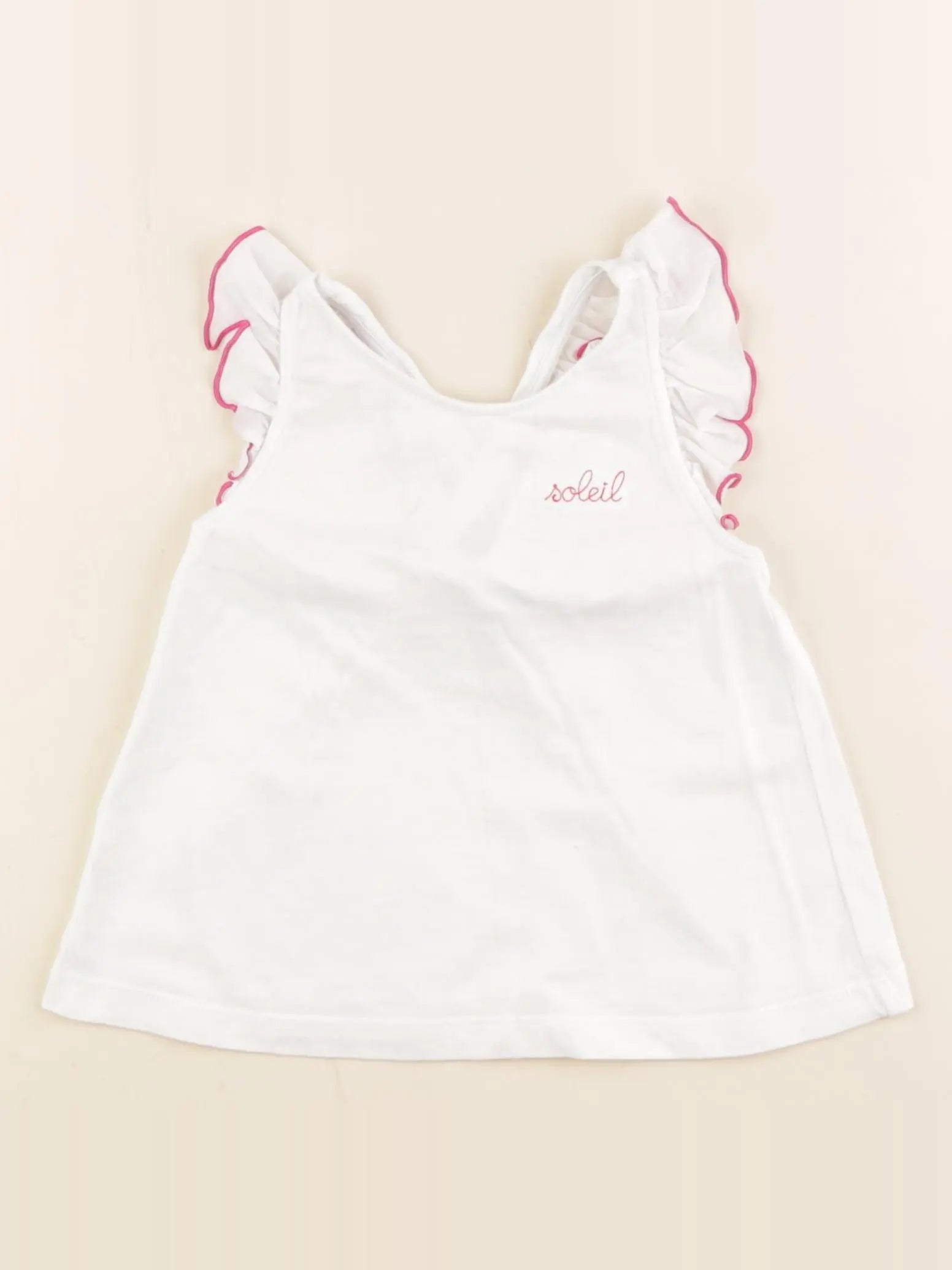 Jacadi - débardeur blanc - 3 ans