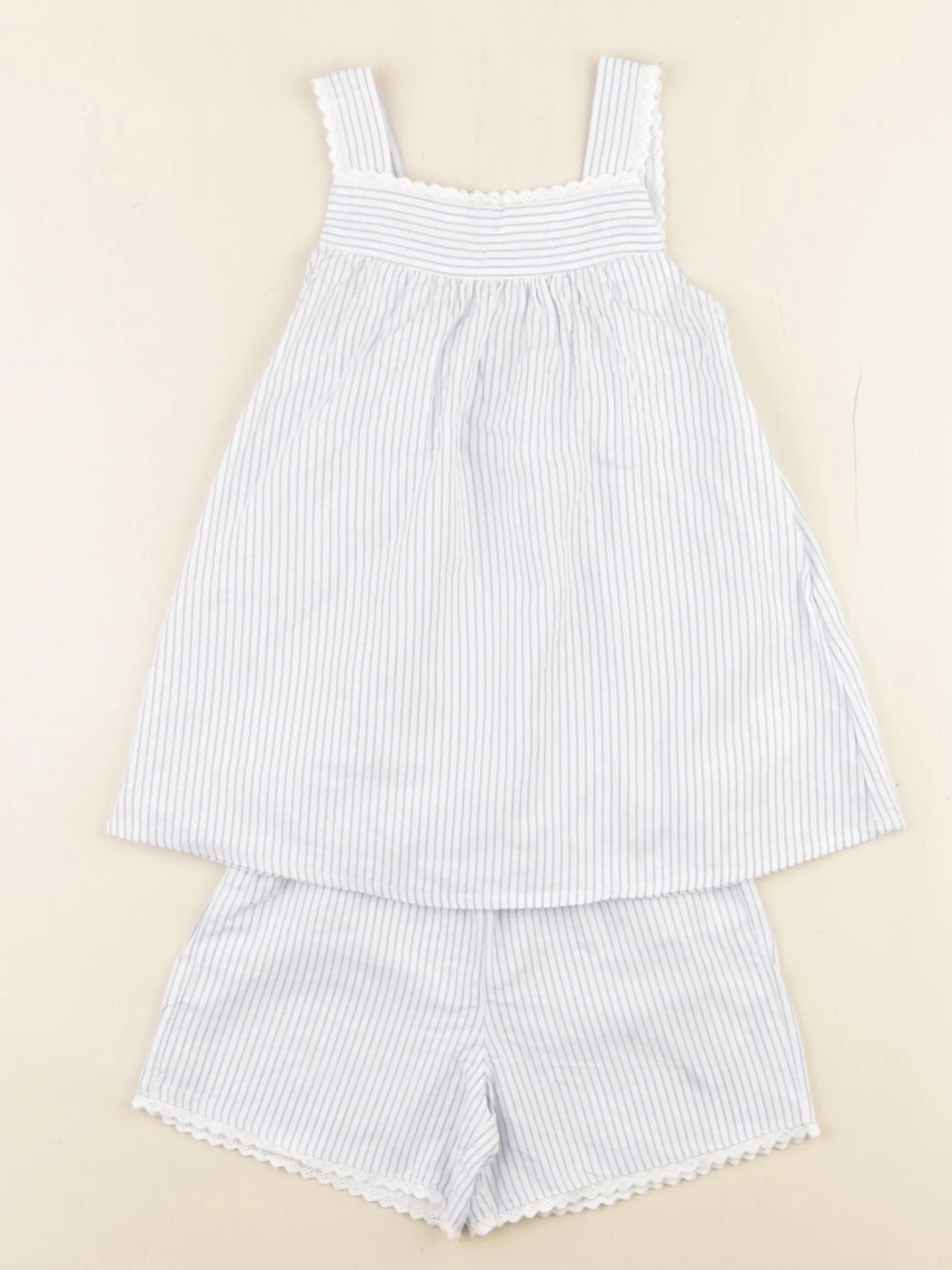 Vertbaudet - ensemble blanc - 4 ans