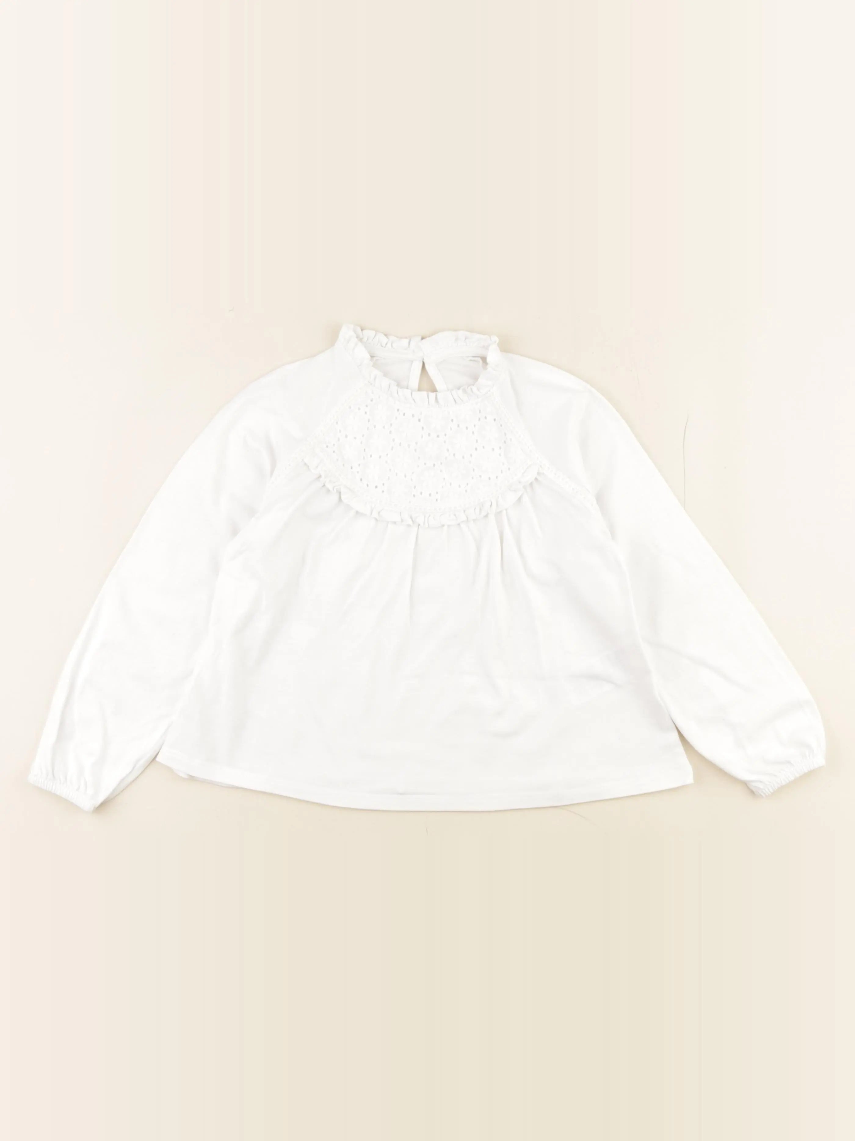Vertbaudet - tee-shirt blanc - 5 ans