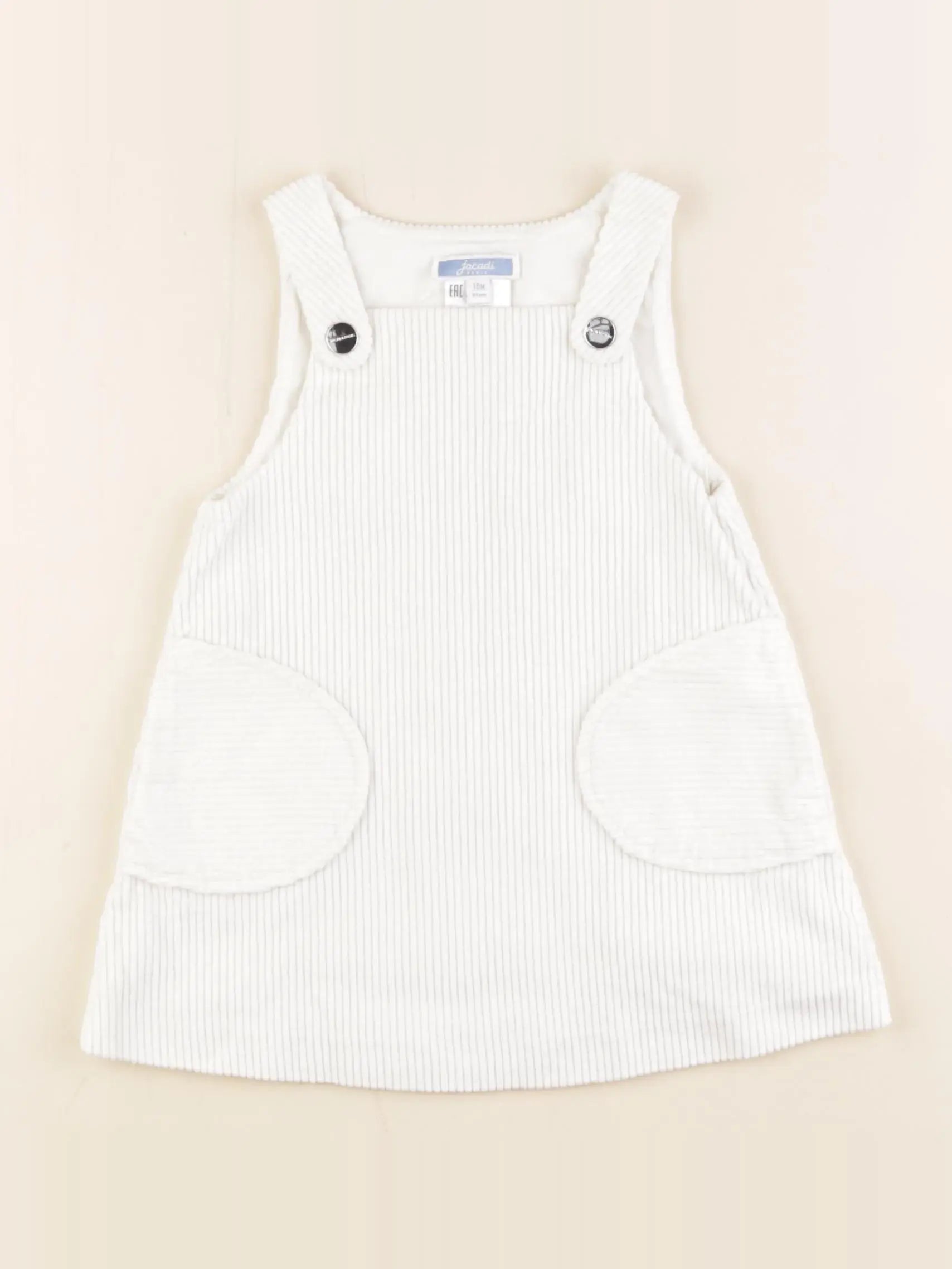 Jacadi - robe blanc - 18 mois