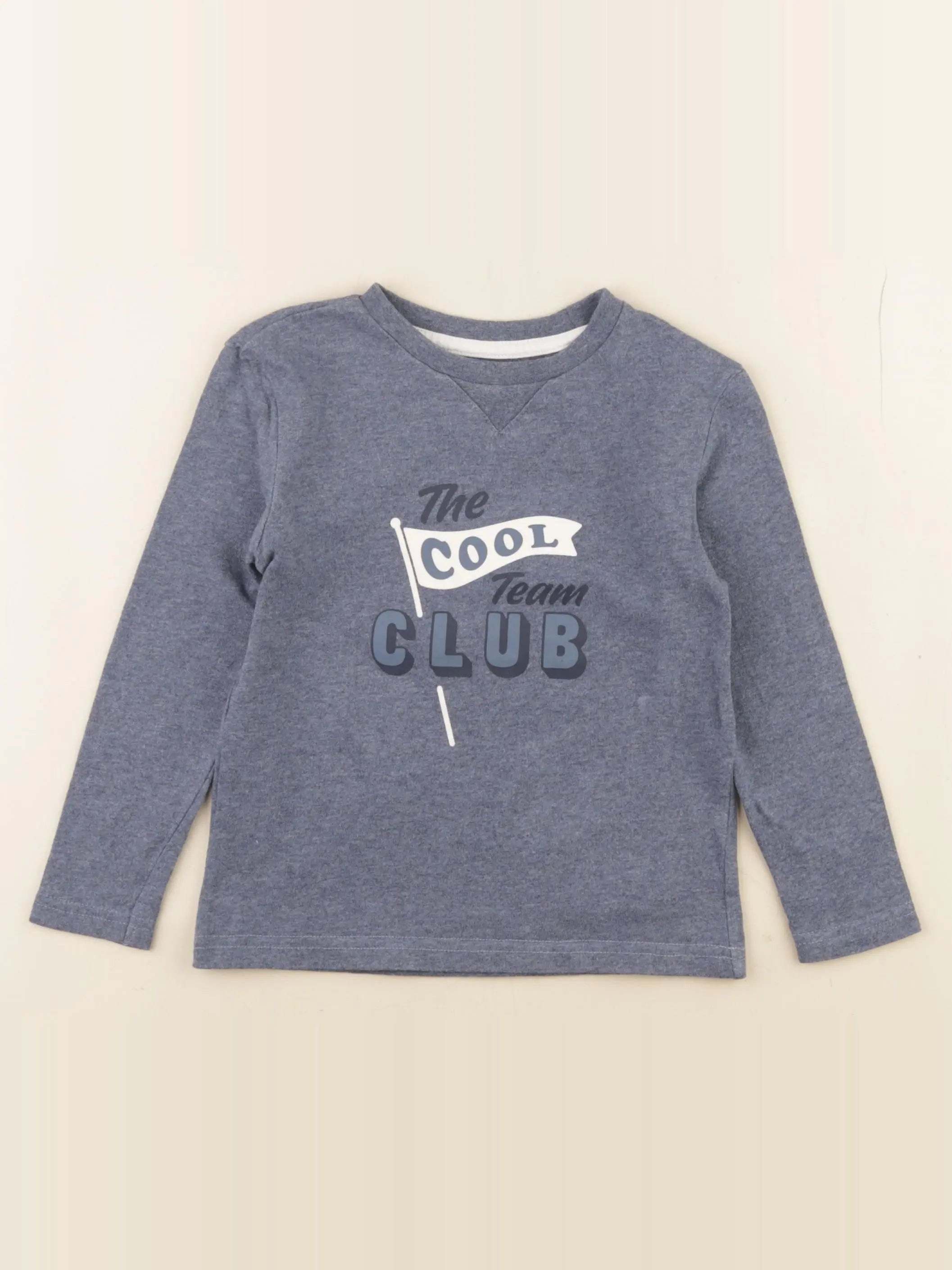 Cyrillus - tee-shirt bleu - 4 ans