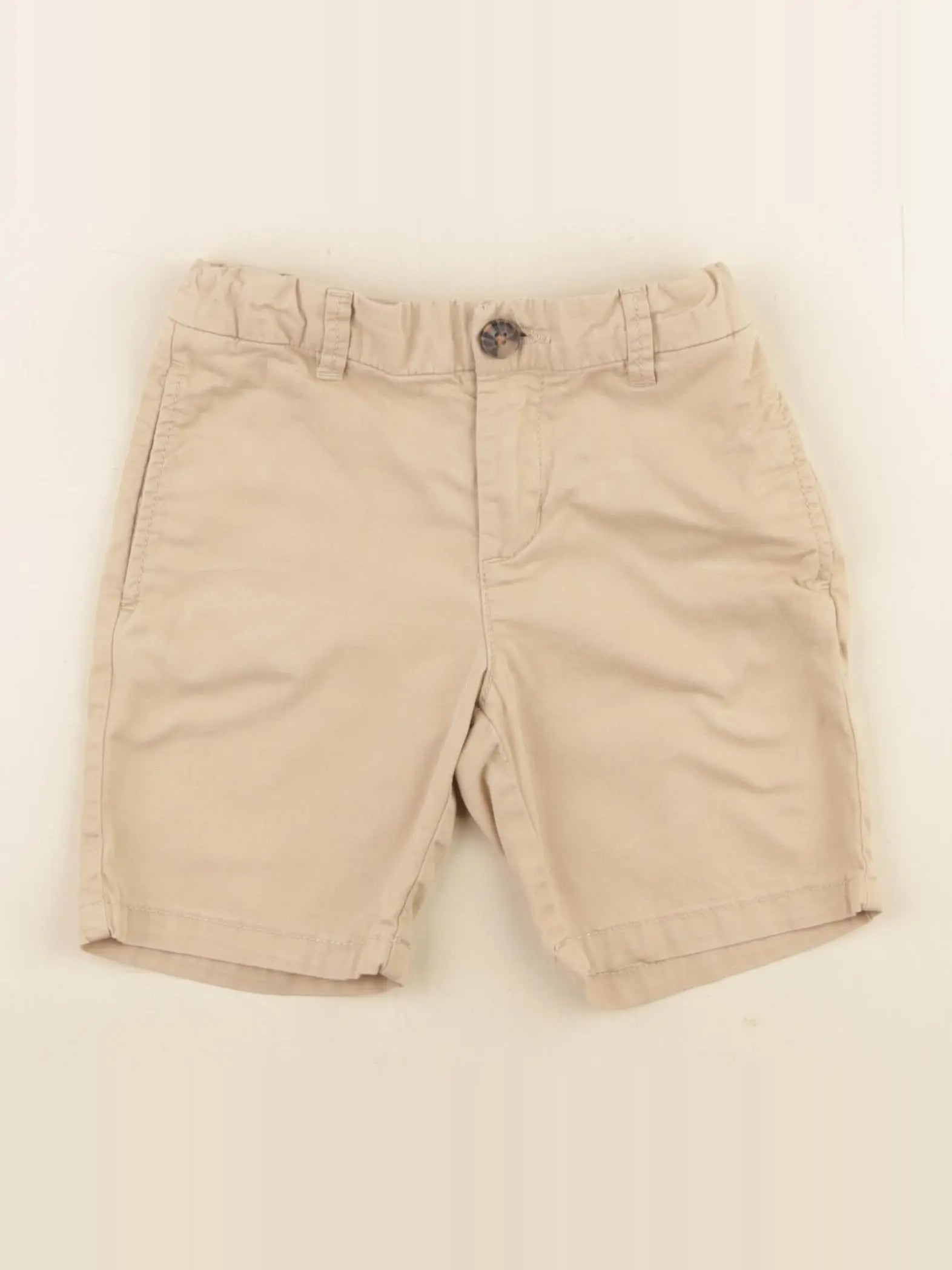 H&M - short beige - 2/3 ans