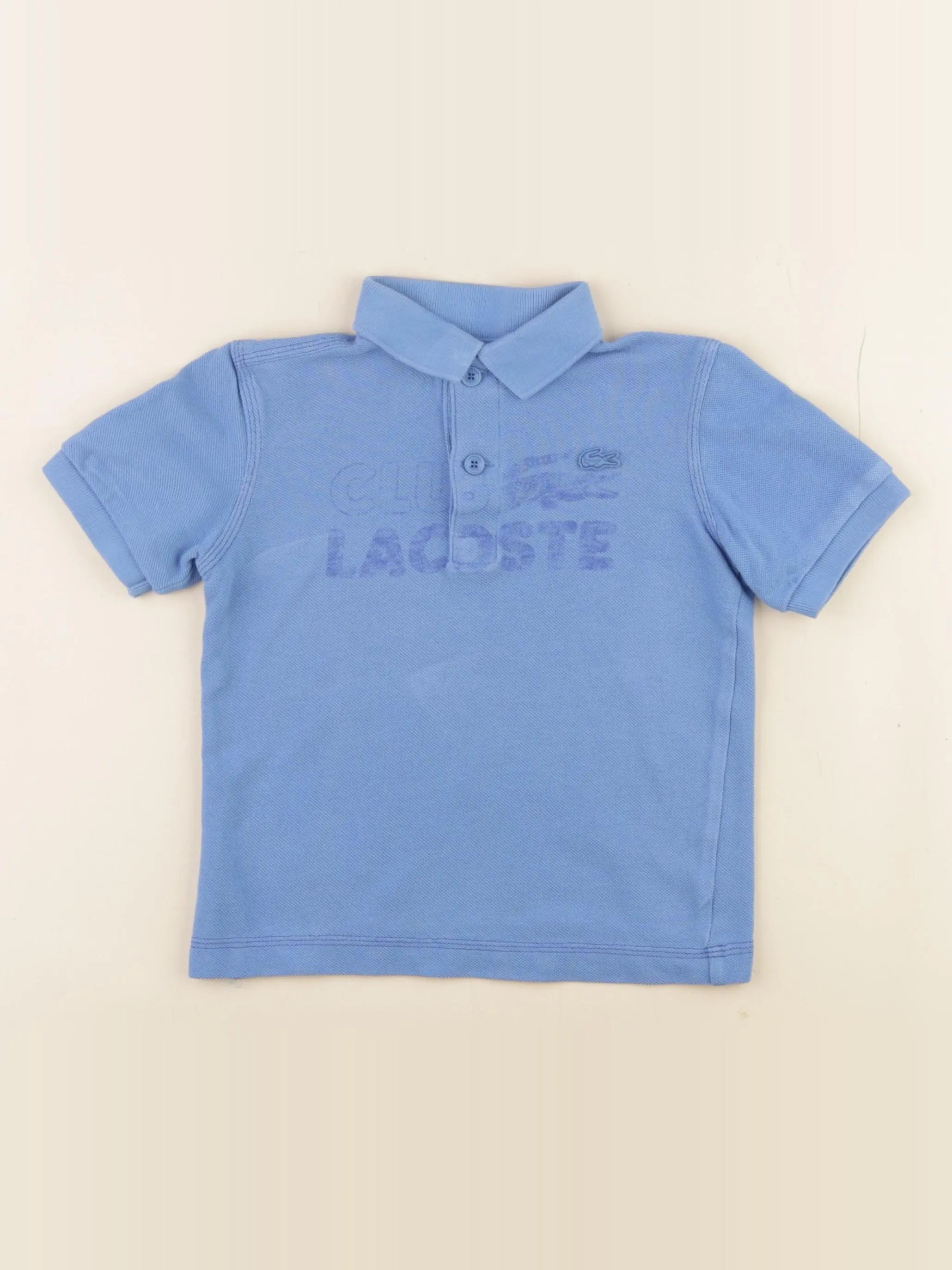Lacoste - polo bleu - 3 ans