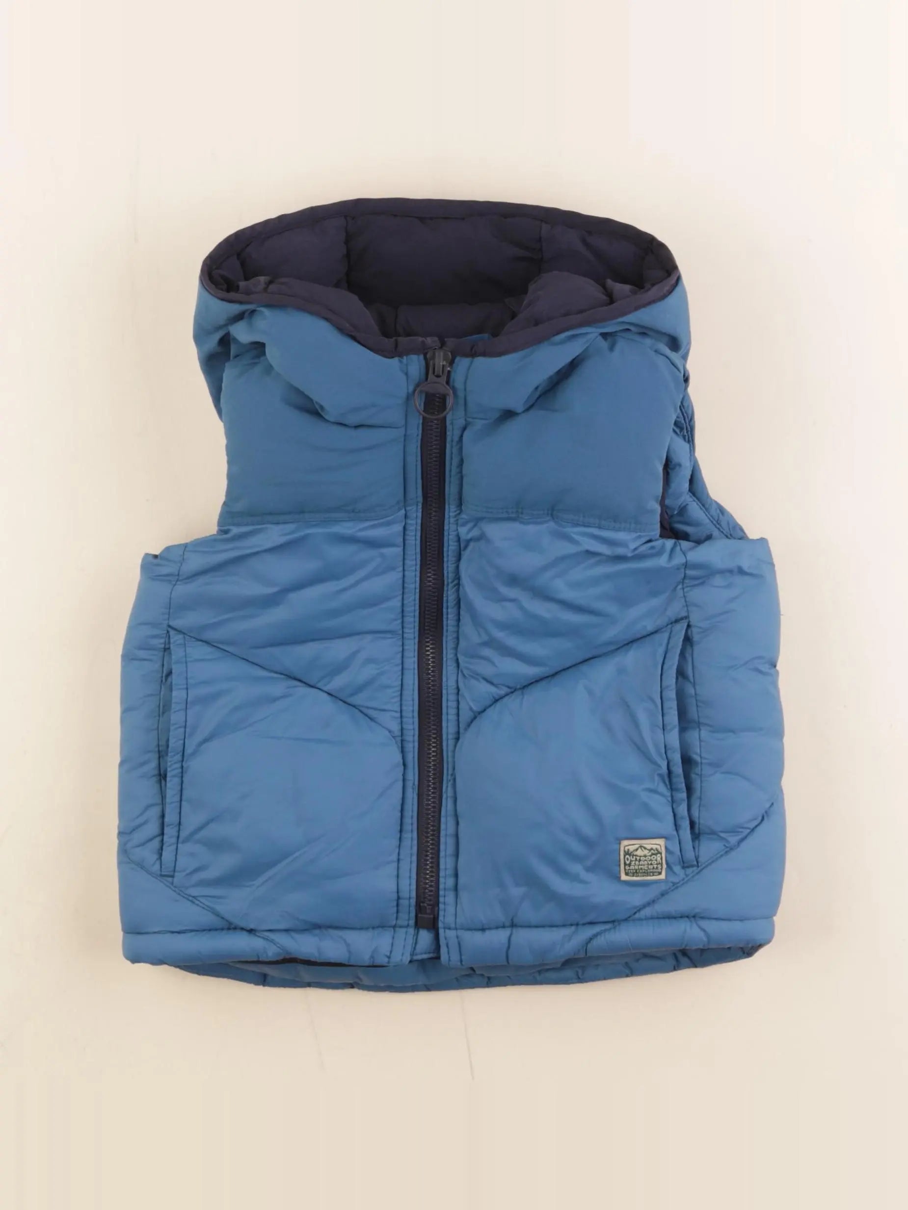 Zara - doudoune bleu - 12/18 mois