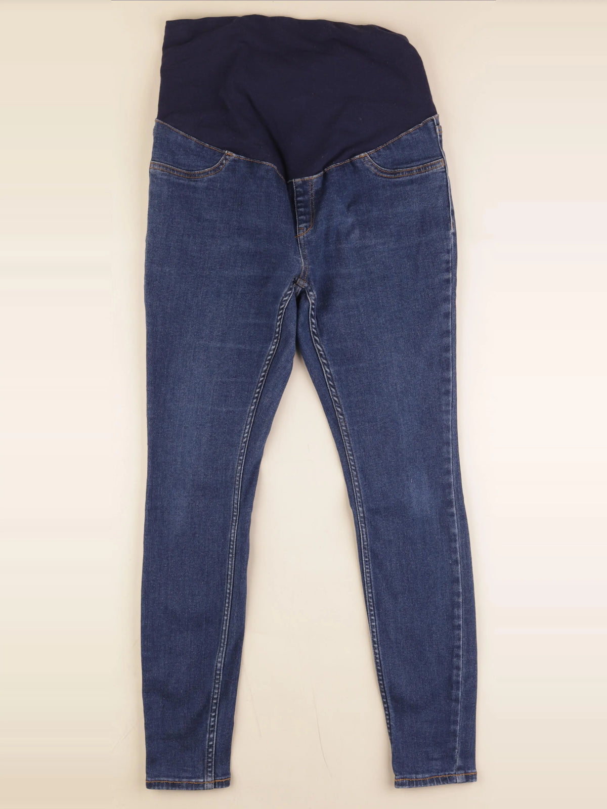 Envie de fraise - jean grossesse bleu - 38