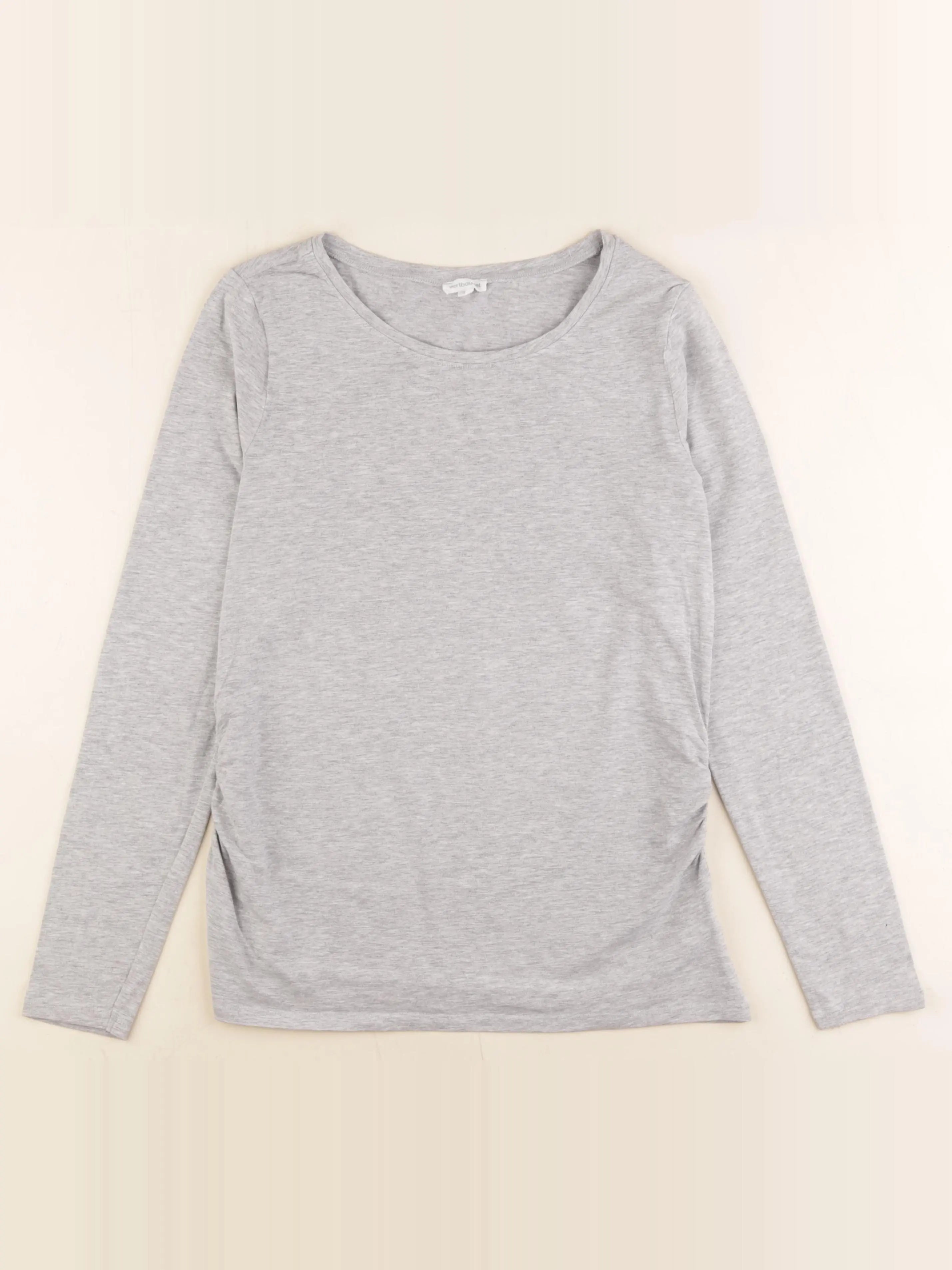 Vertbaudet - tee-shirt grossesse gris - 38 à 40