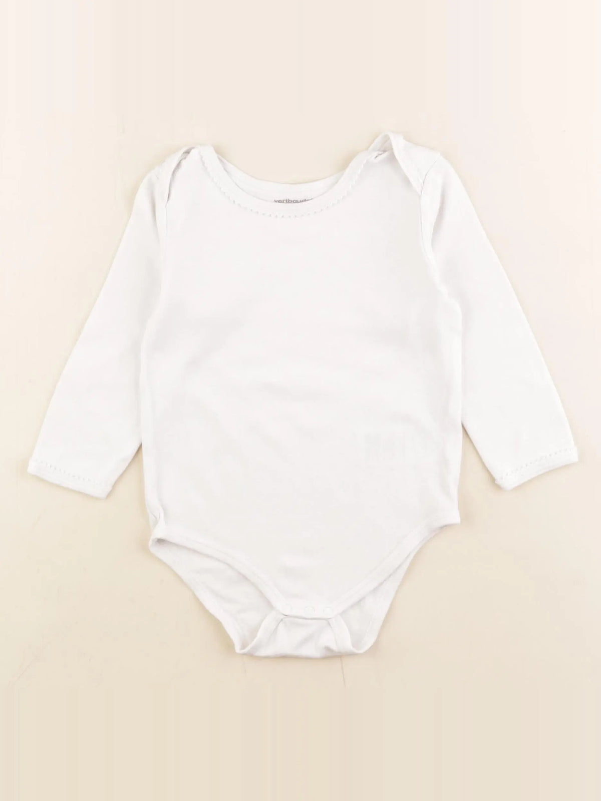 Vertbaudet - body blanc - 24 mois