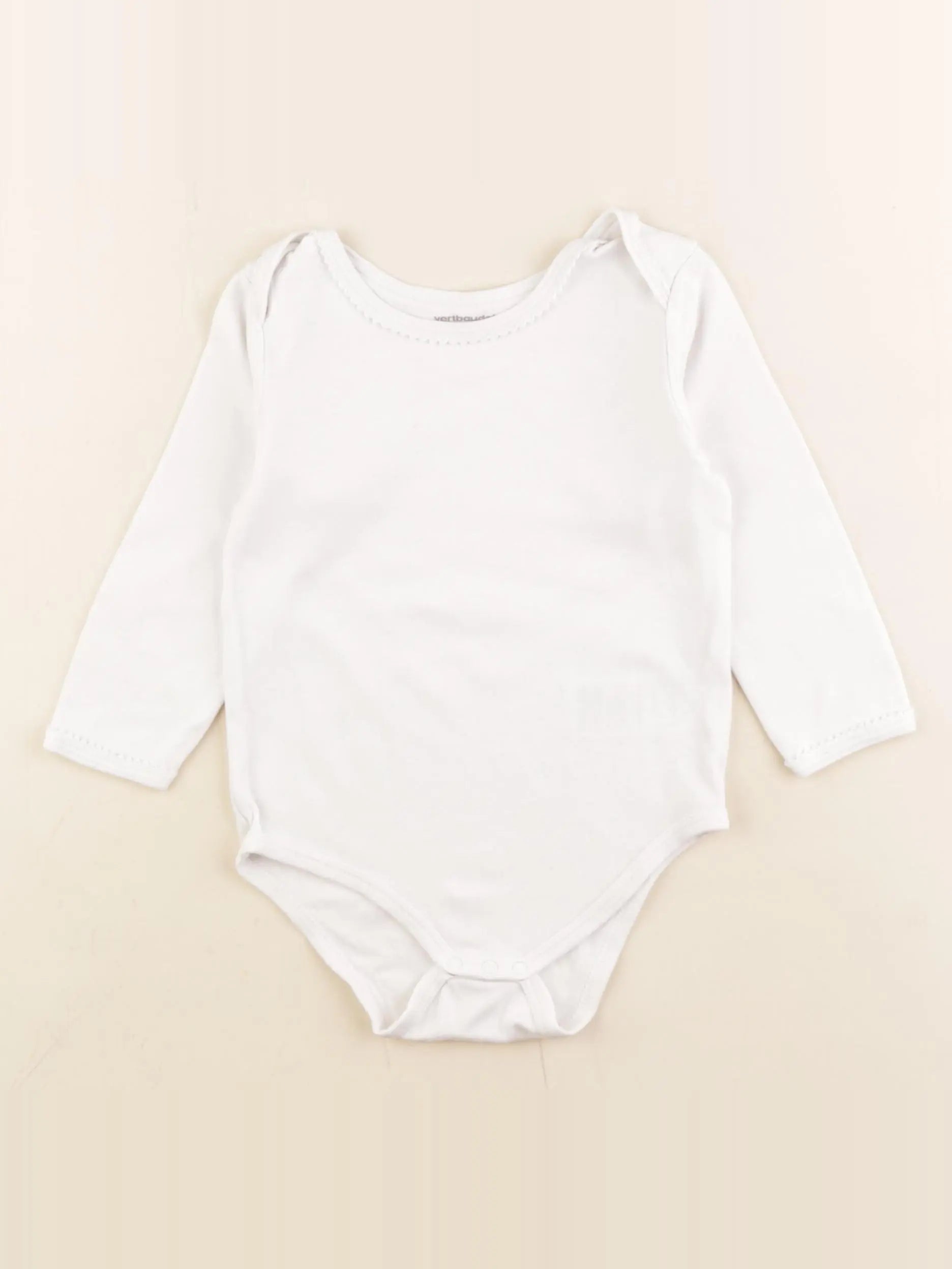 Vertbaudet - body blanc - 24 mois
