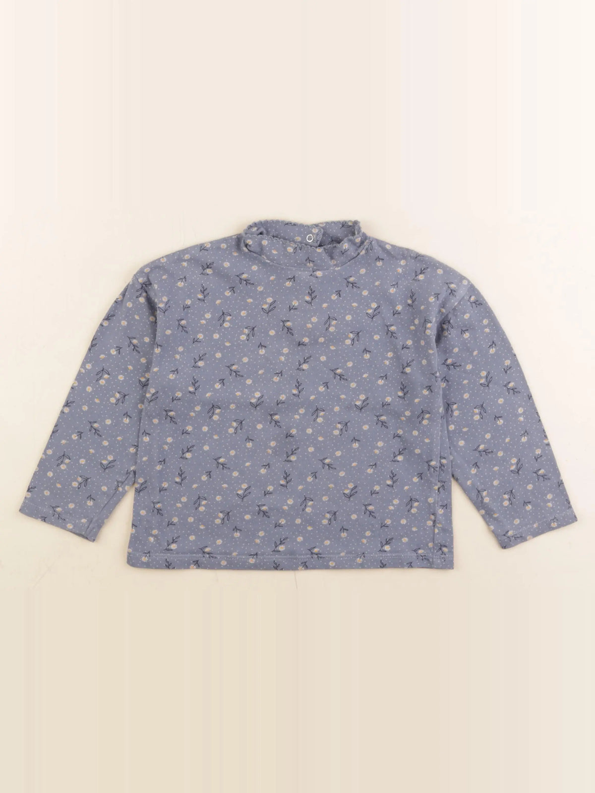 Vertbaudet - tee-shirt bleu - 4 ans