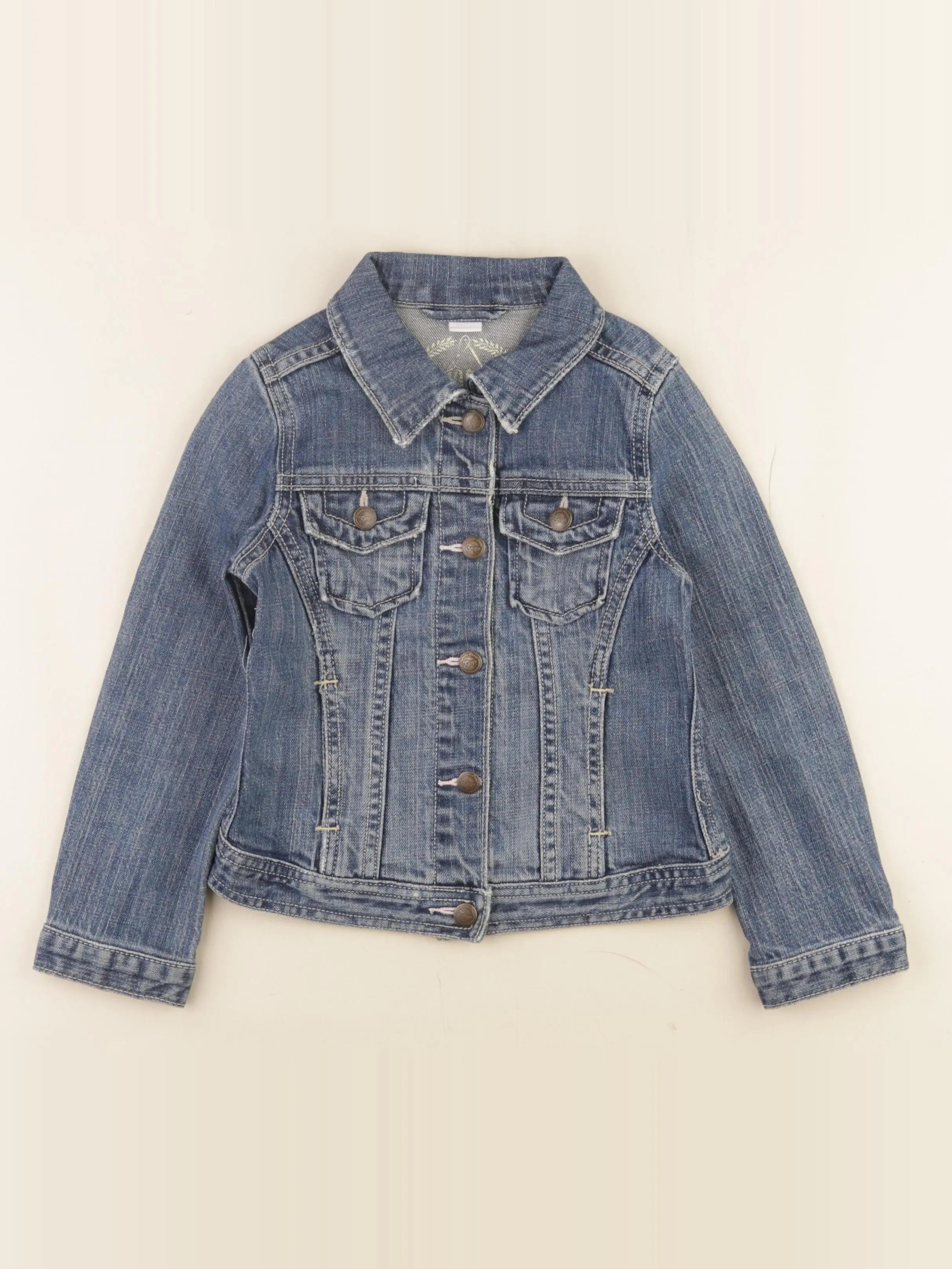 GAP - veste bleu - 6/7 ans