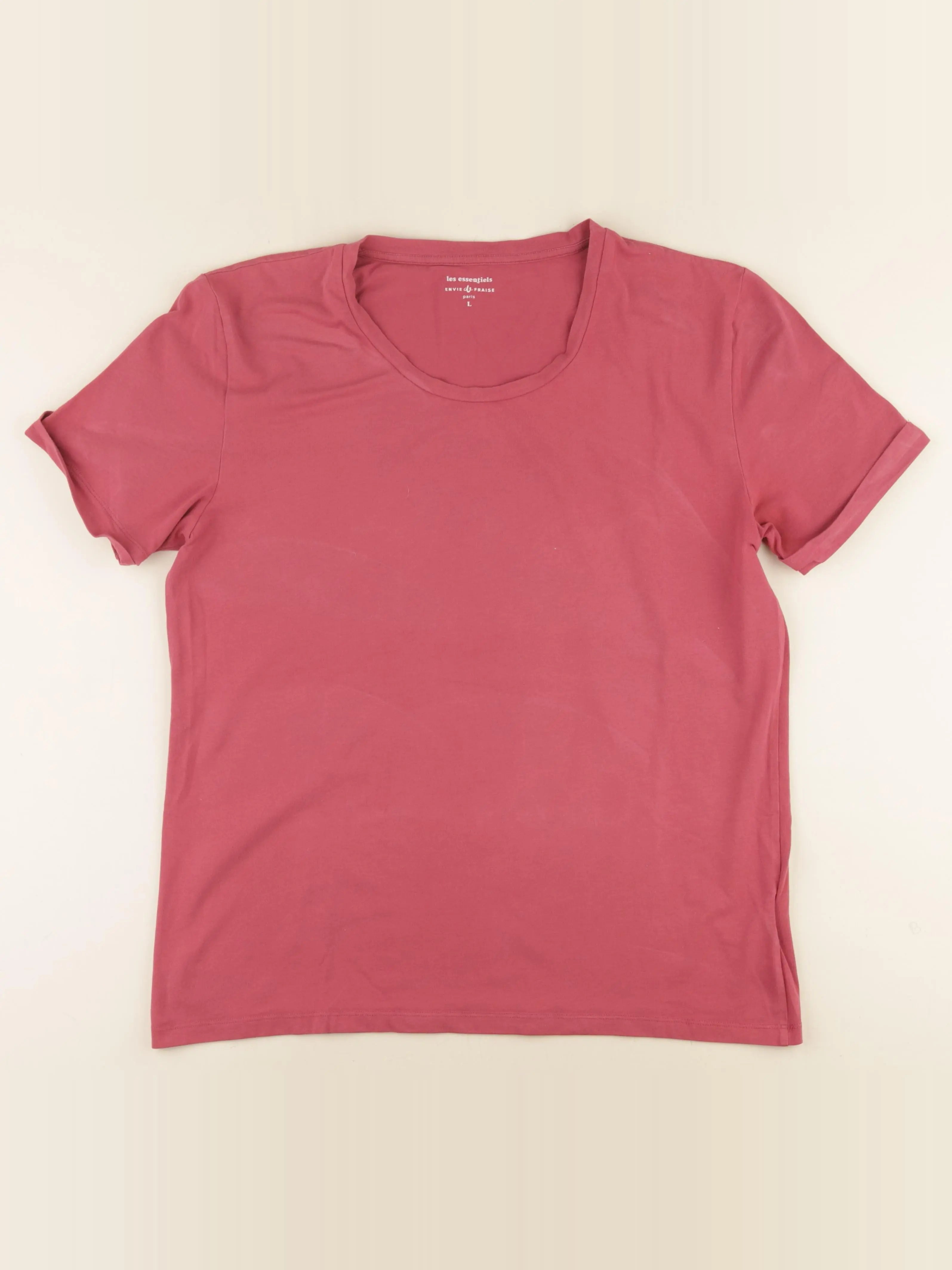 Envie de fraise - tee-shirt grossesse rose - 42 à 44