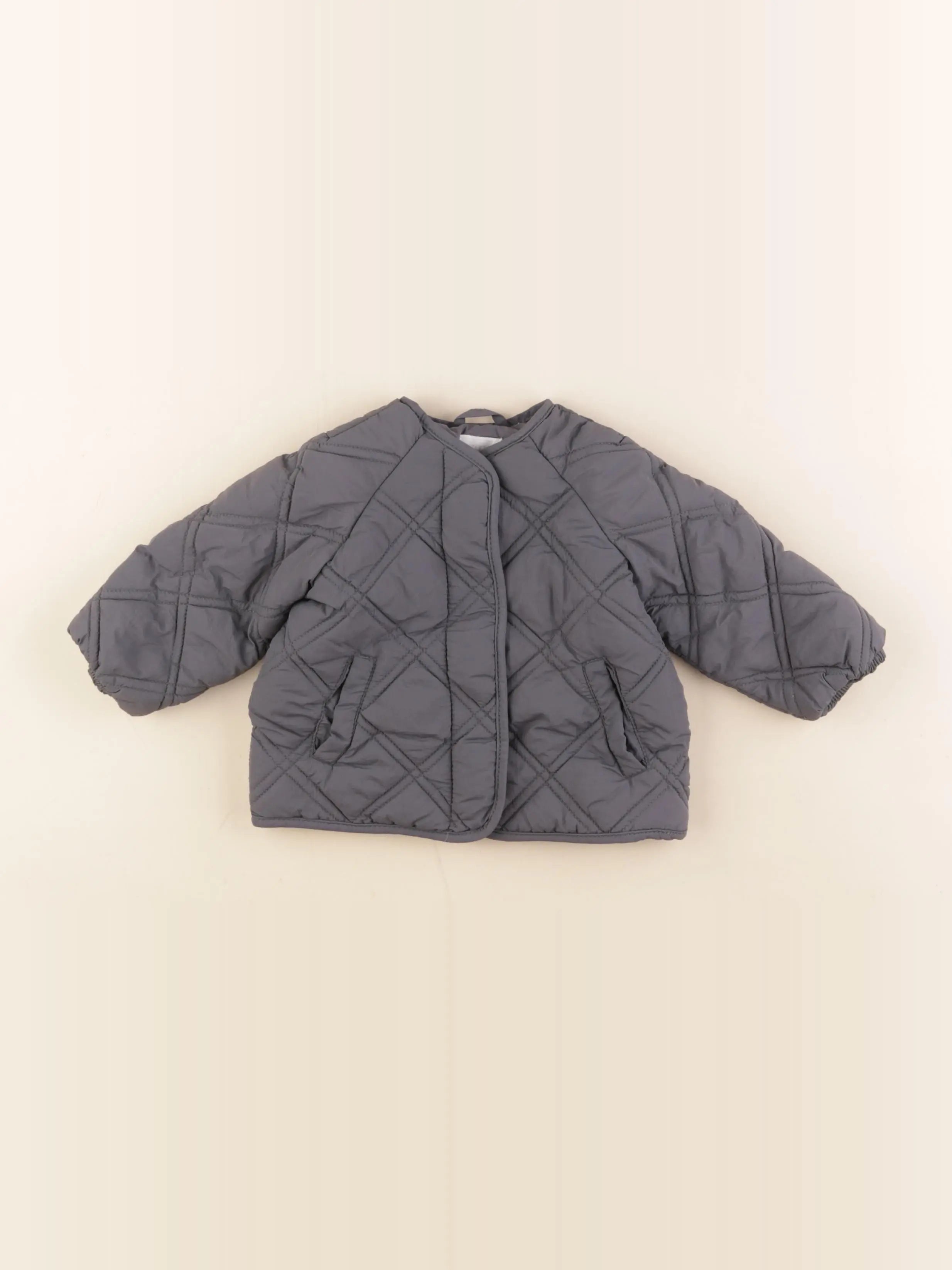 Zara - veste bleu - 3/6 mois