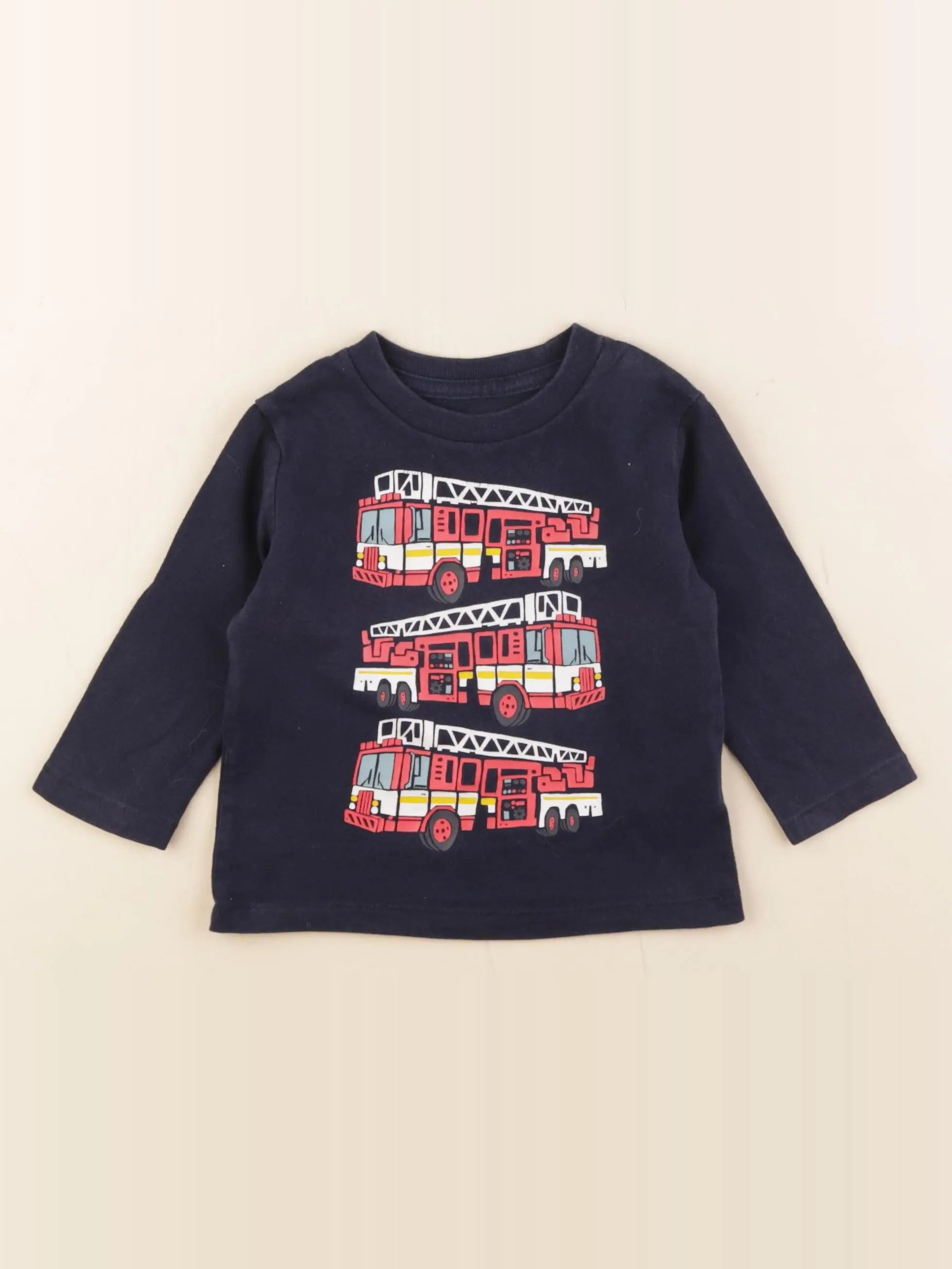 GAP - tee-shirt bleu - 6/12 mois