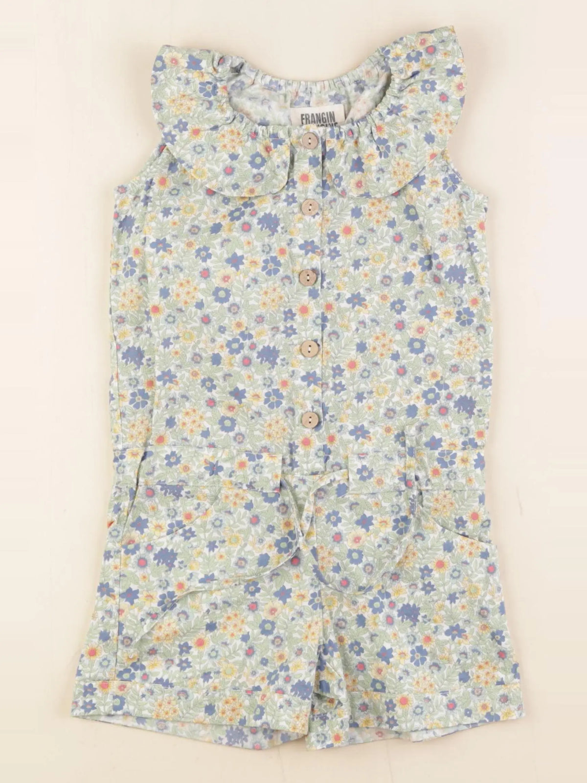 Frangin Frangine - combinaison multicolore - 4 ans