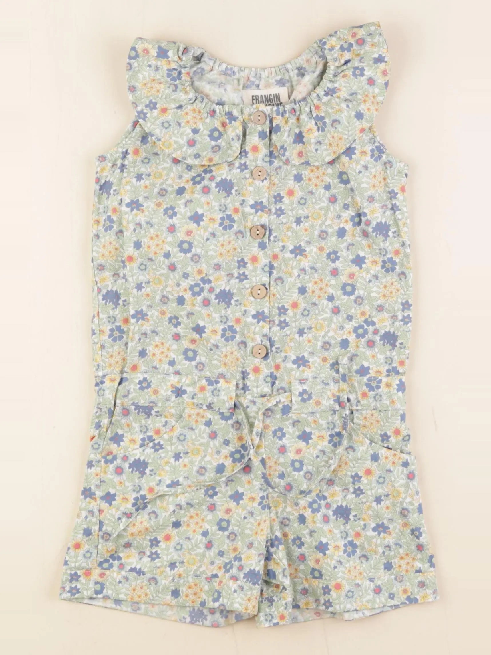 Frangin Frangine - combinaison multicolore - 4 ans