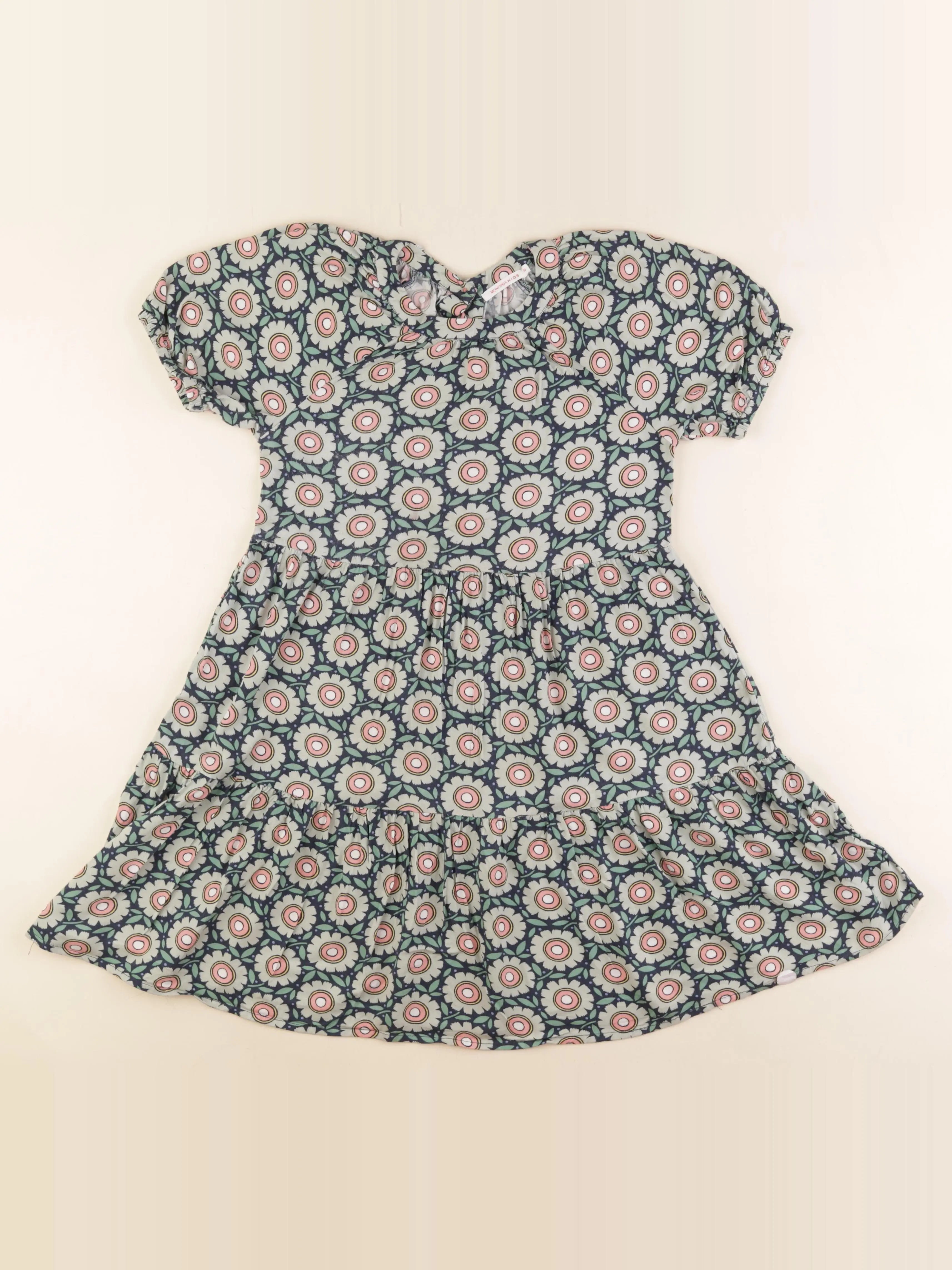 Monoprix - robe multicolore - 8 ans