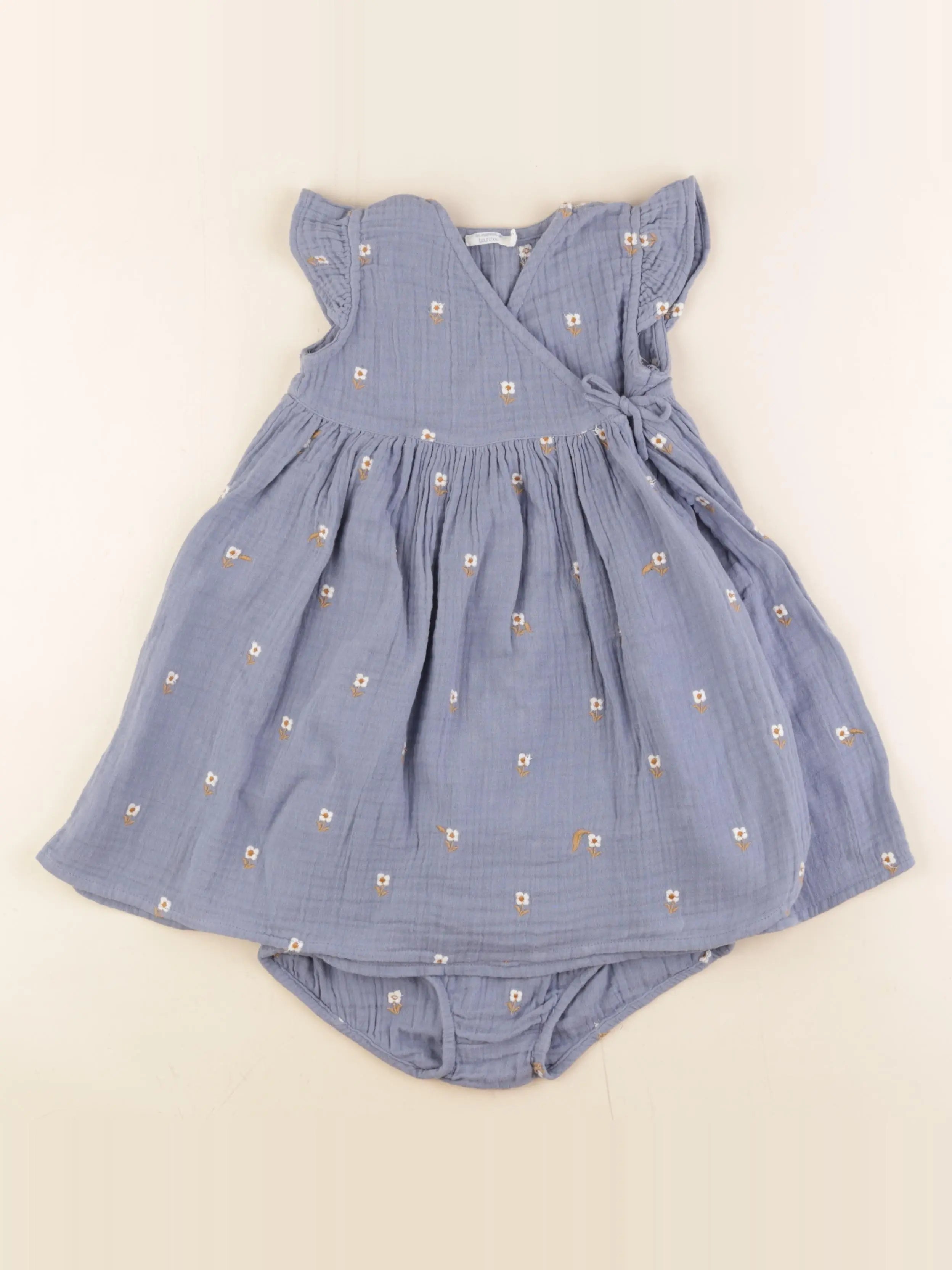 Boutchou - robe bleu - 36 mois