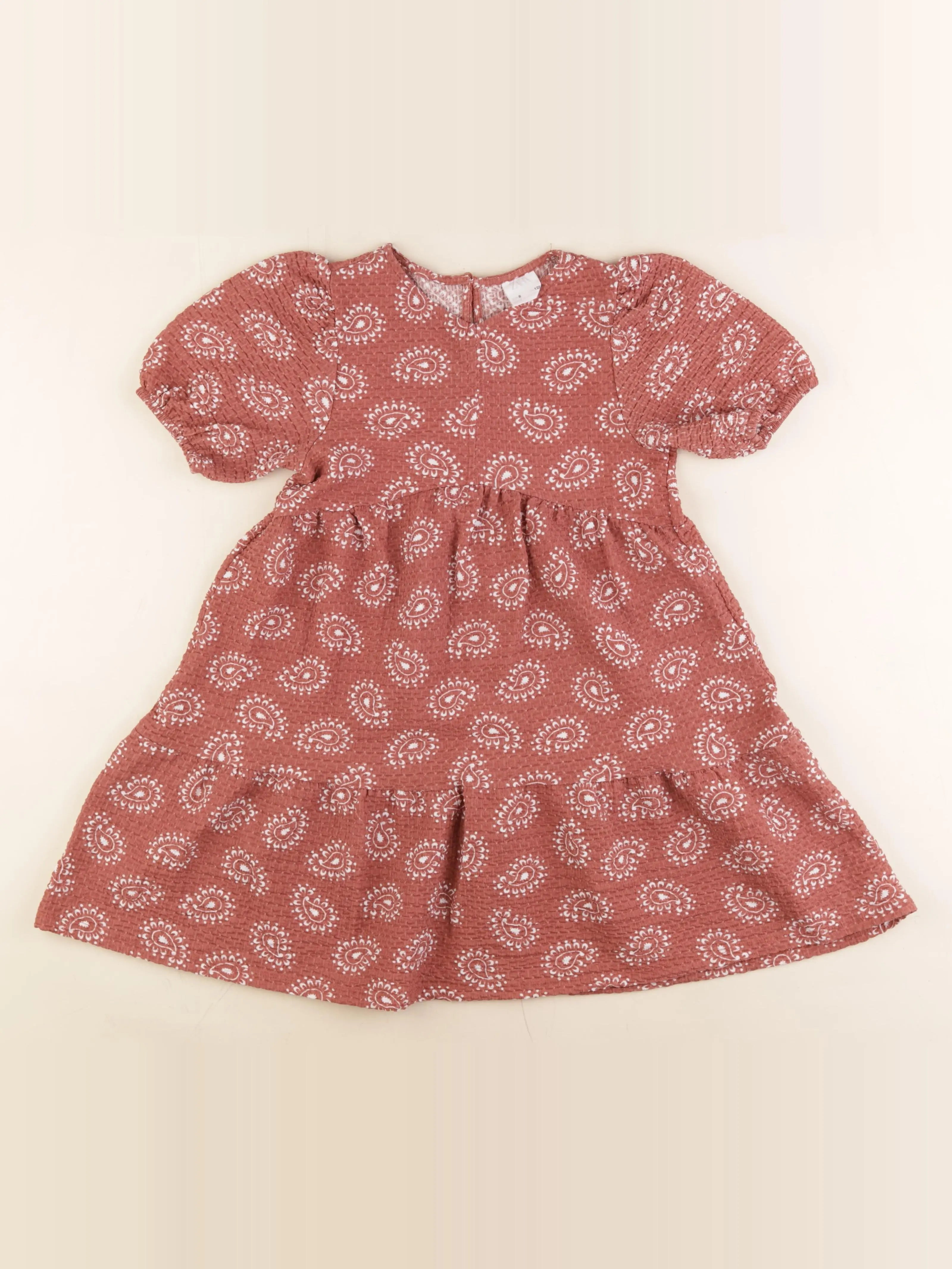 Zara - robe marron - 8 ans