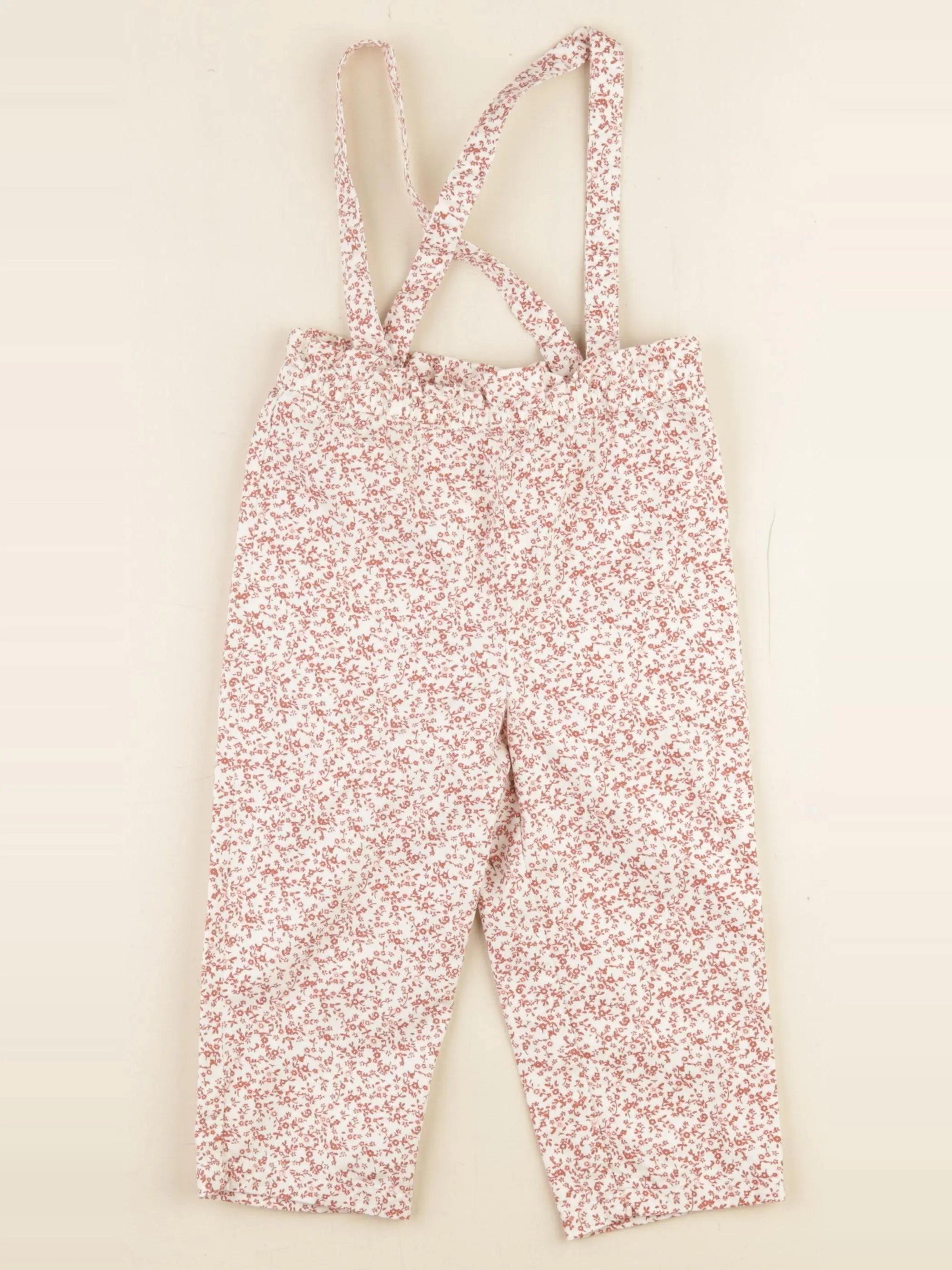 Cyrillus - combinaison blanc, marron - 24 mois