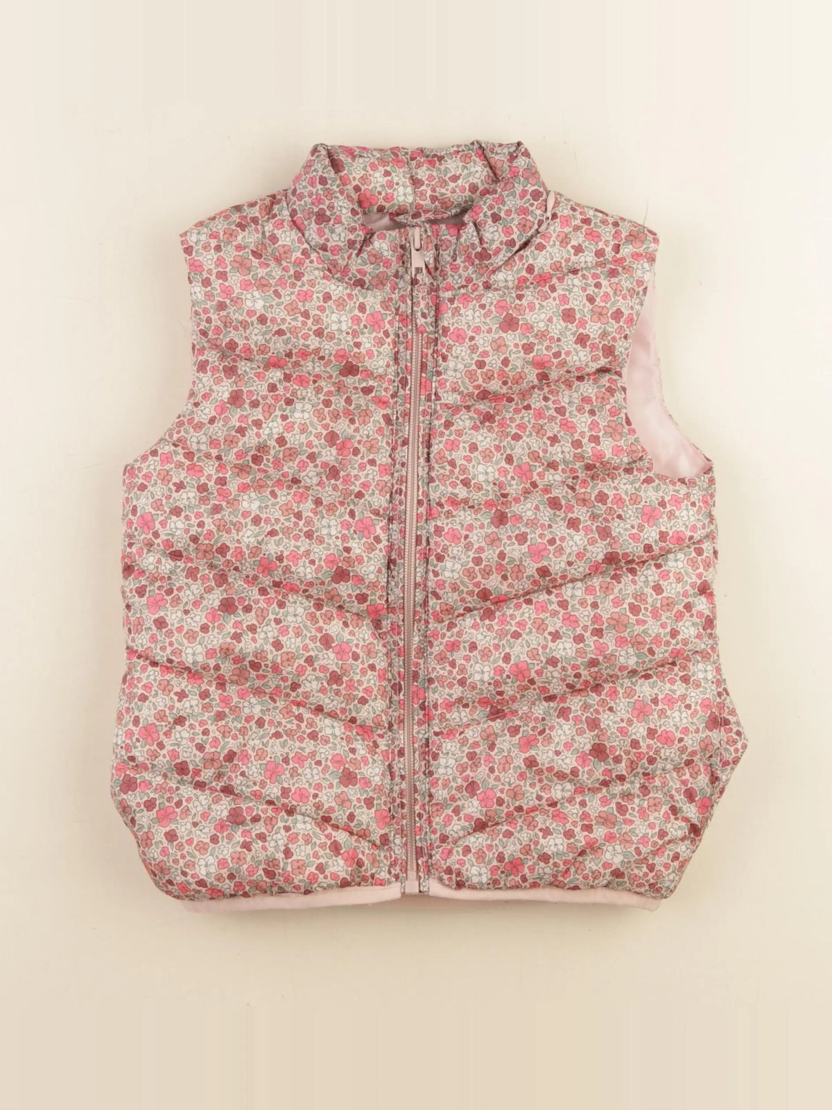 Vertbaudet - doudoune rose - 4 ans