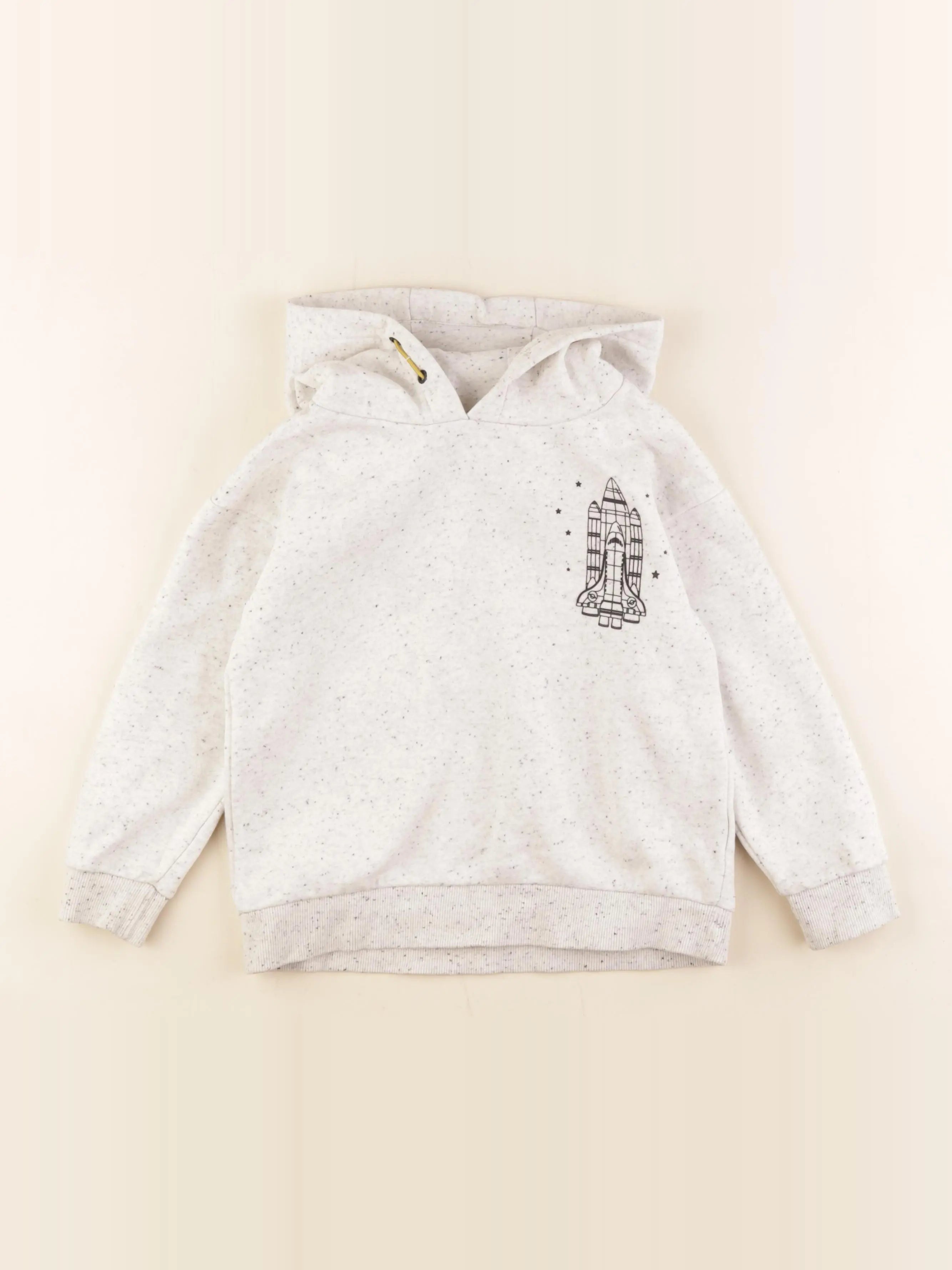 Vertbaudet - sweat gris - 6 ans