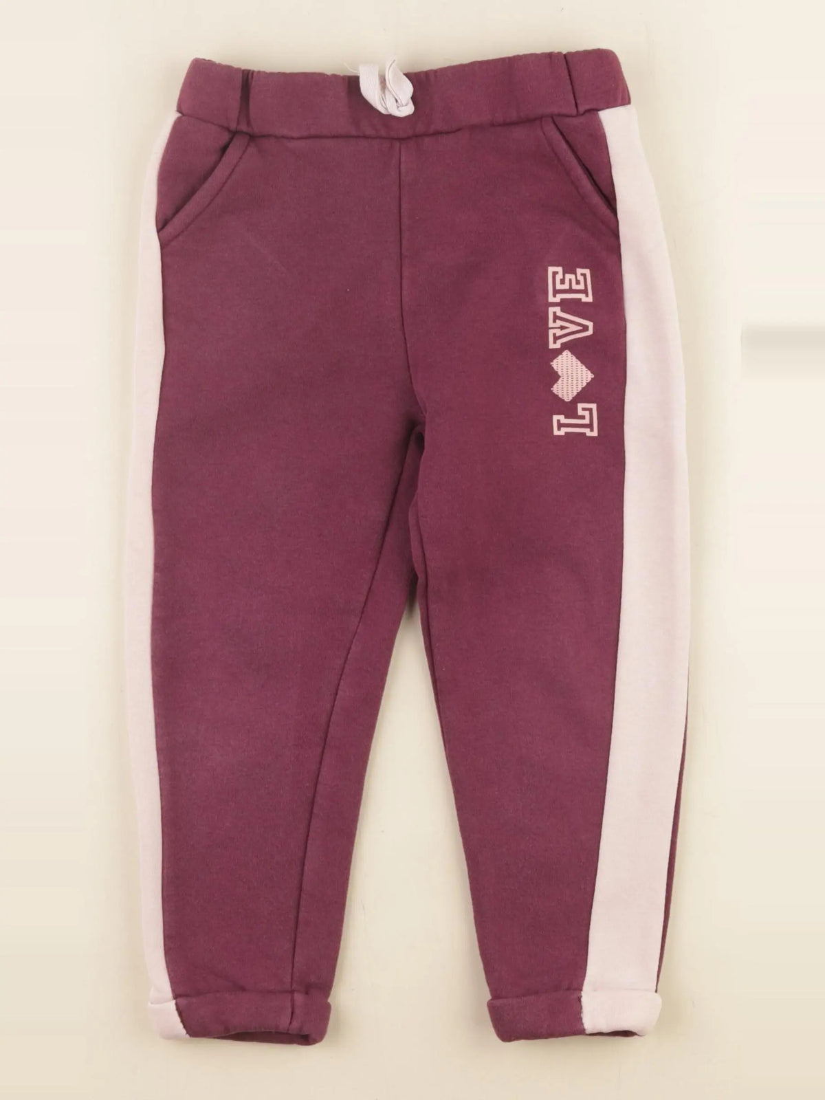 Vertbaudet - jogging rose - 4 ans