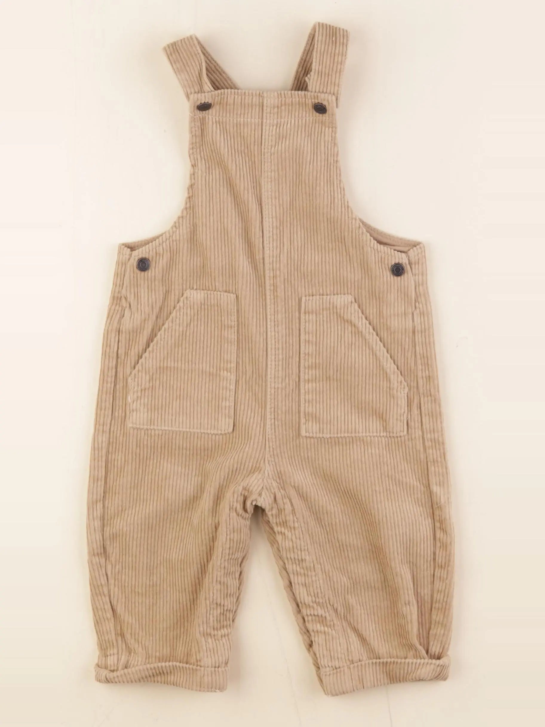 Vertbaudet - combinaison marron - 12 mois