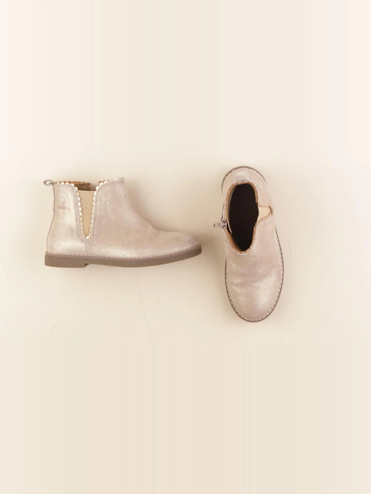 Vertbaudet - boots or - pointure 31