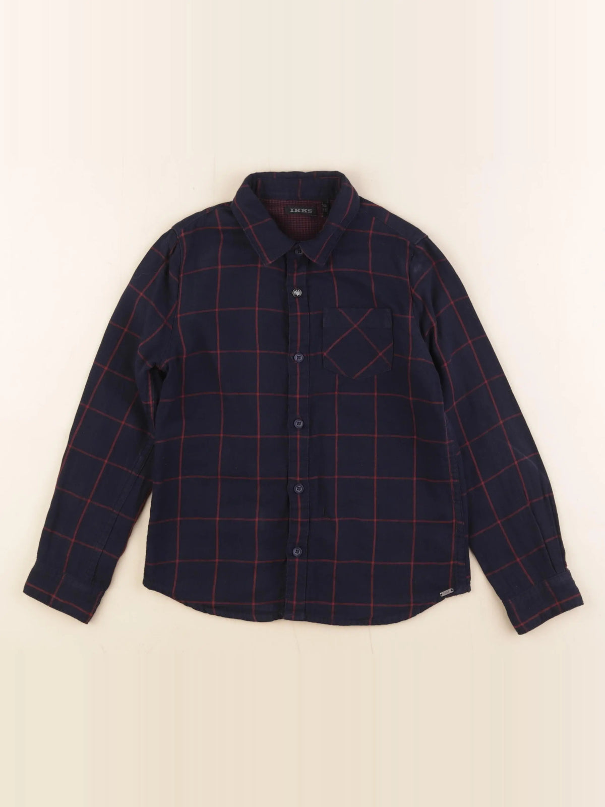 IKKS - chemise bleu - 6 ans