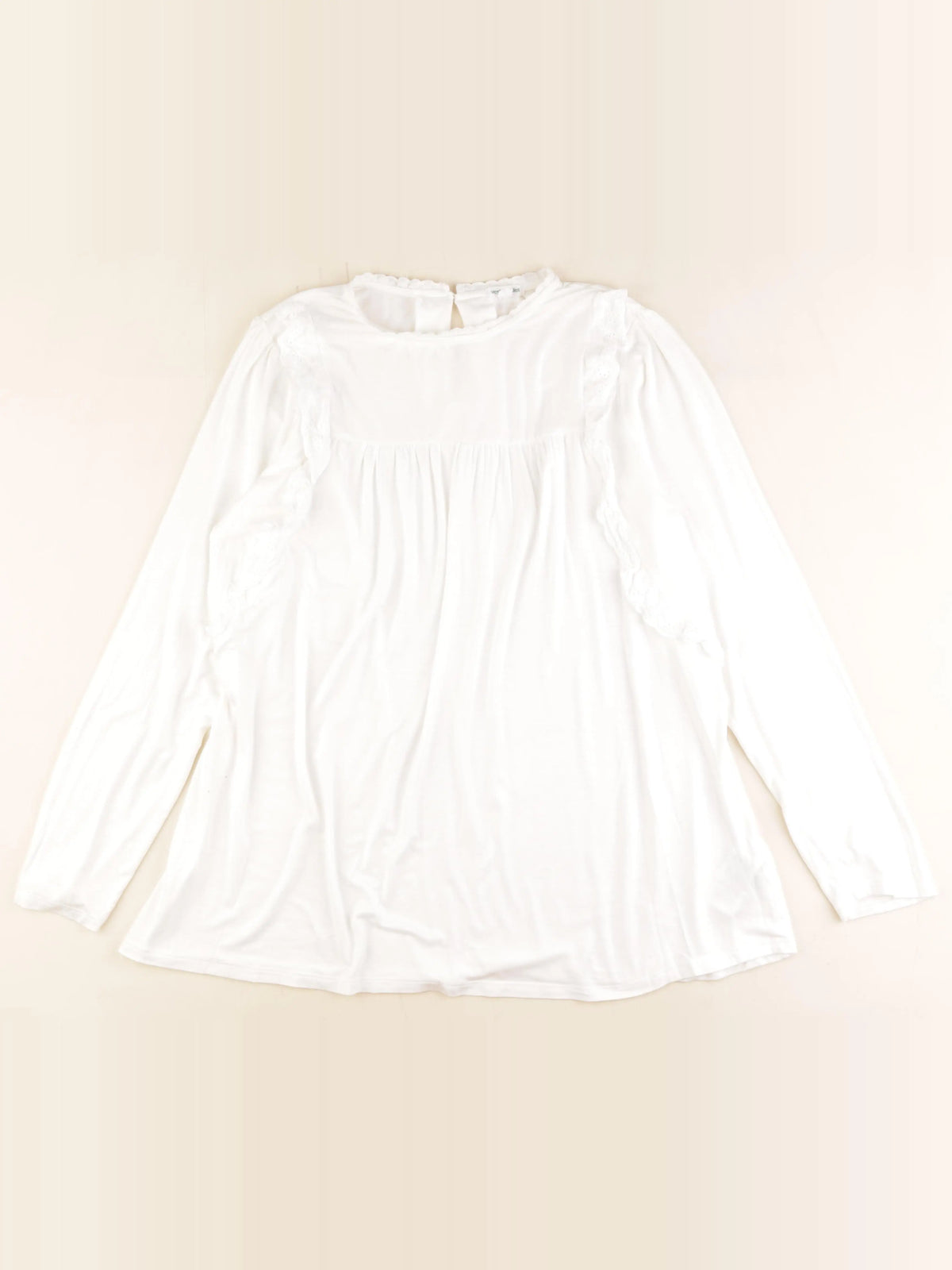 Vertbaudet - tee-shirt grossesse blanc - 42 à 44