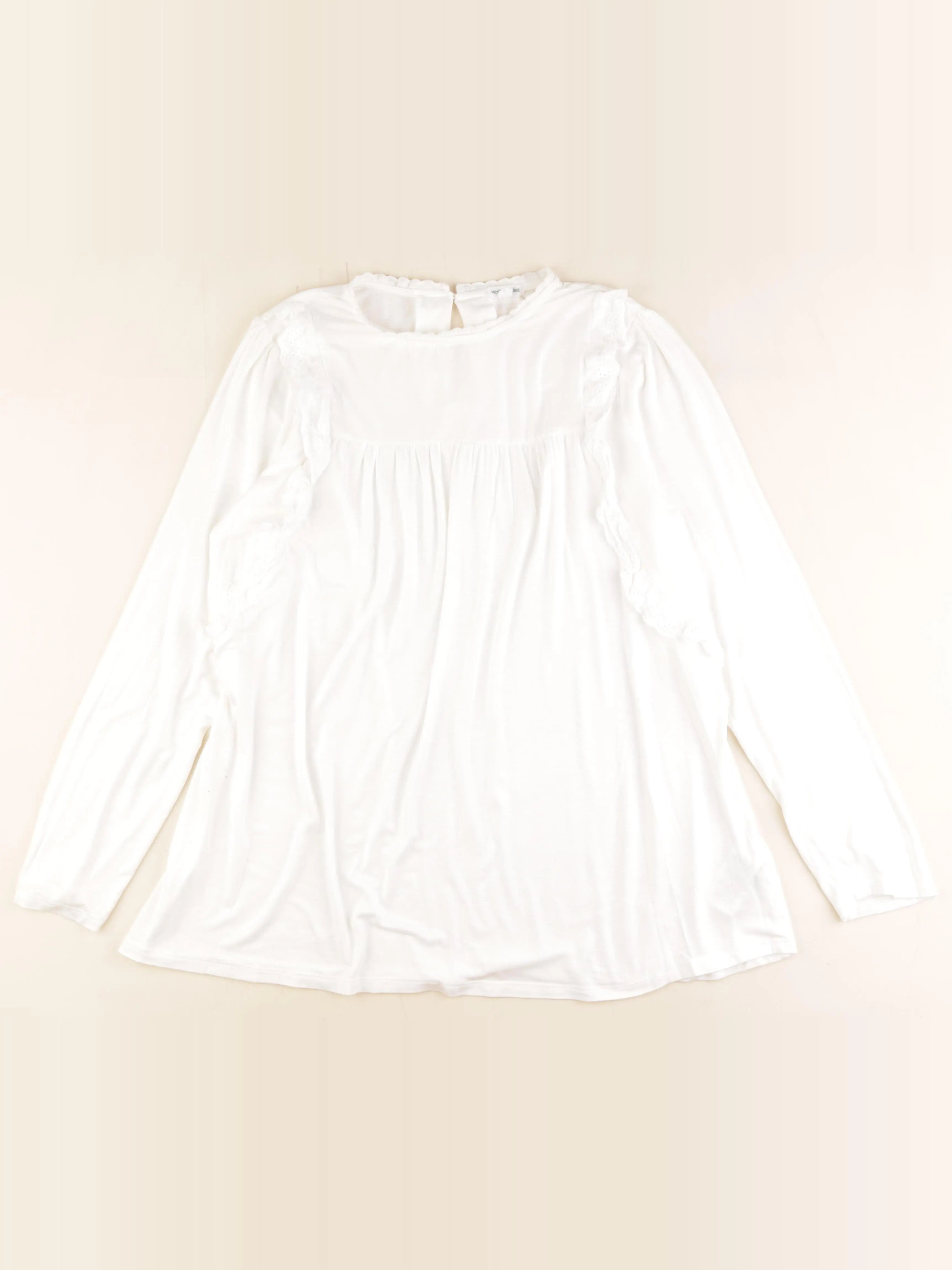 Vertbaudet - tee-shirt grossesse blanc - 42 à 44