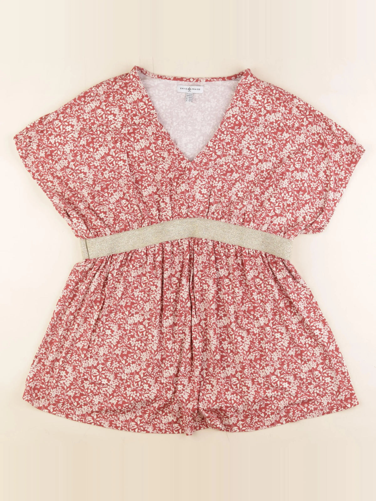 Envie de fraise - tee-shirt grossesse marron - 42 à 44