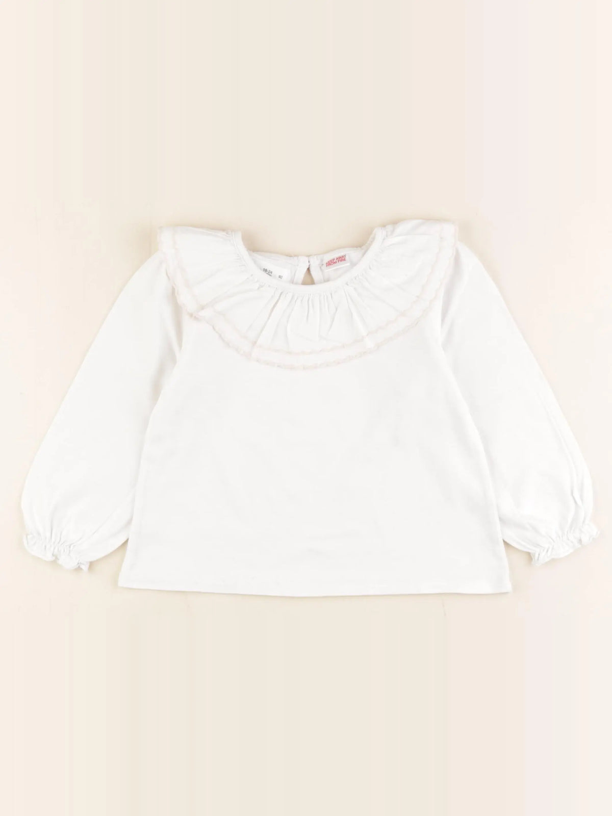 Zara - tee-shirt blanc - 18/24 mois