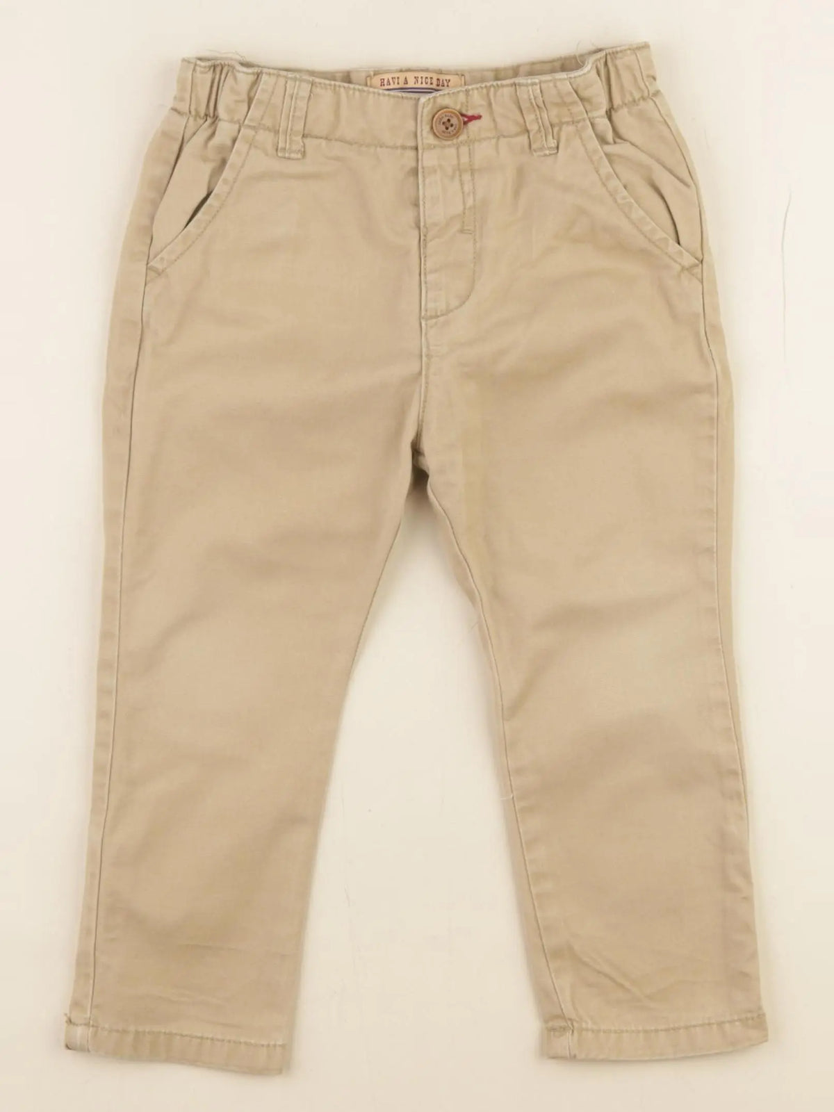 Zara - pantalon beige - 18/24 mois