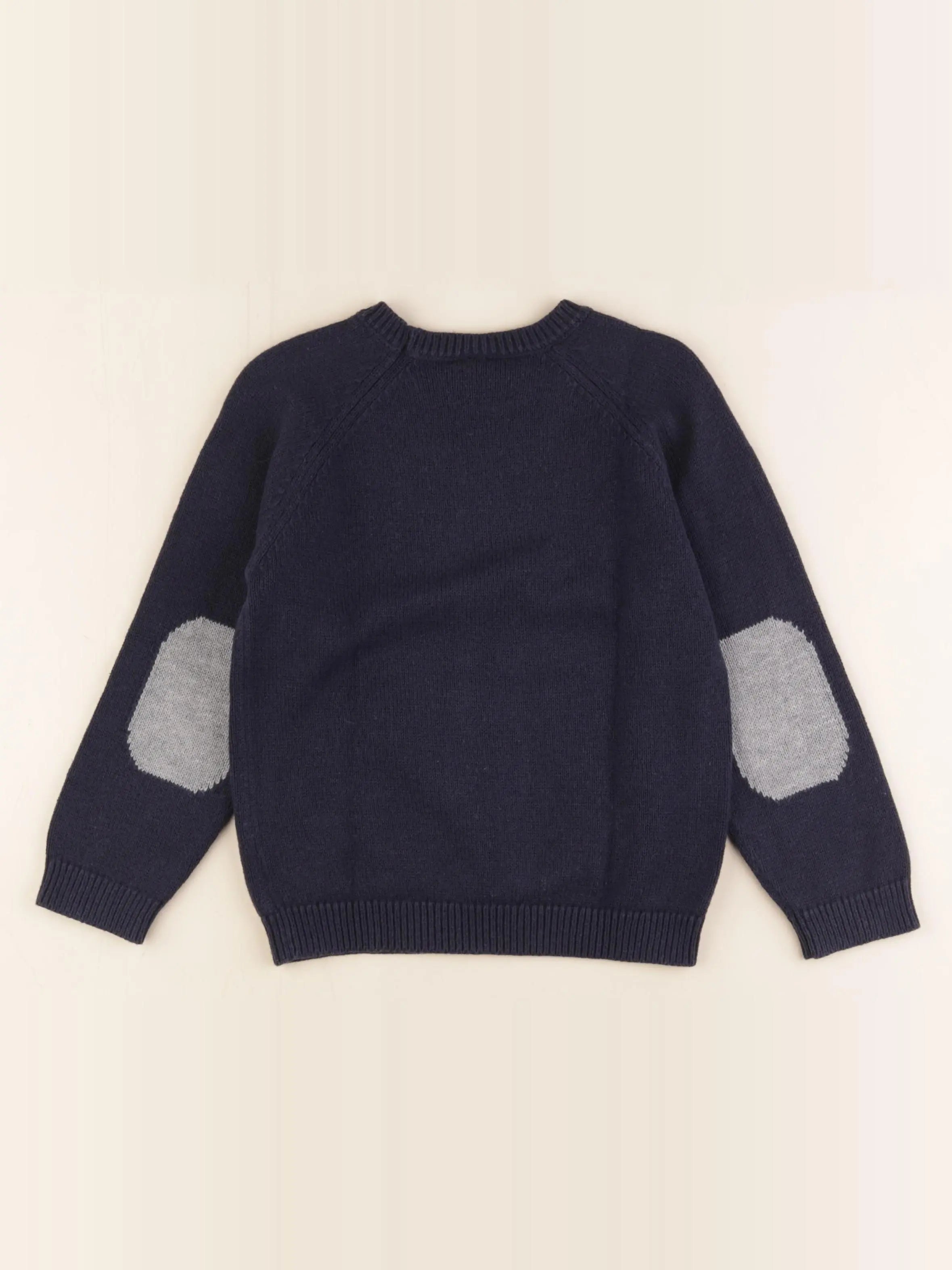 Petit Bateau - pull bleu - 4 ans