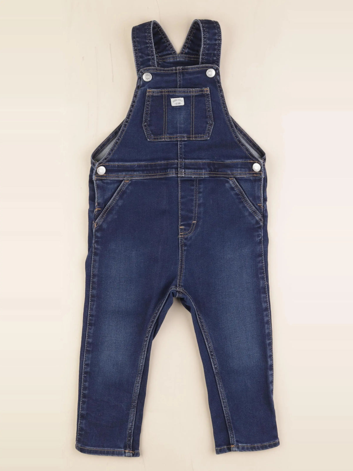 H&M - salopette bleu - 18/24 mois