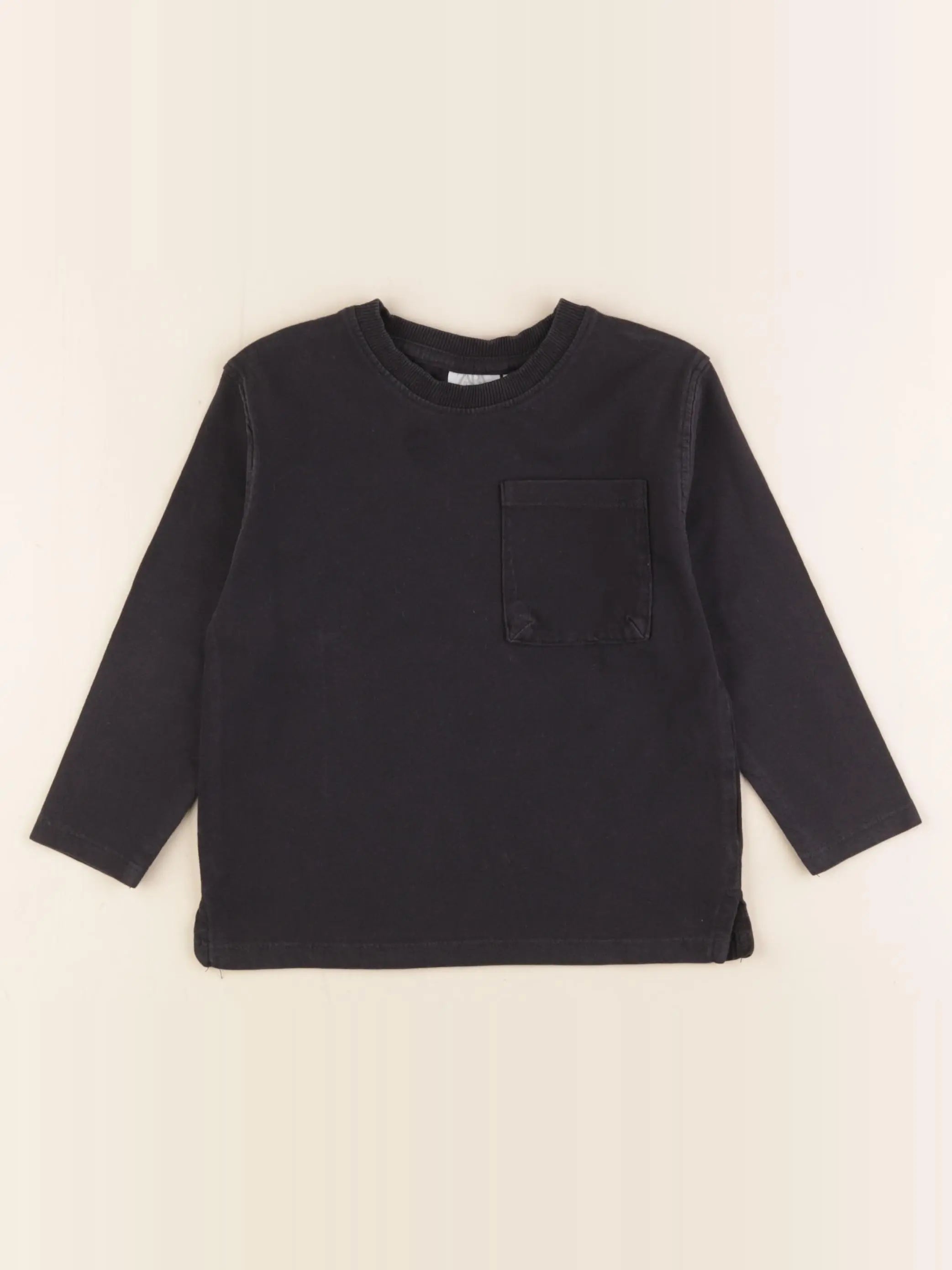Zara - tee-shirt noir - 18/24 mois