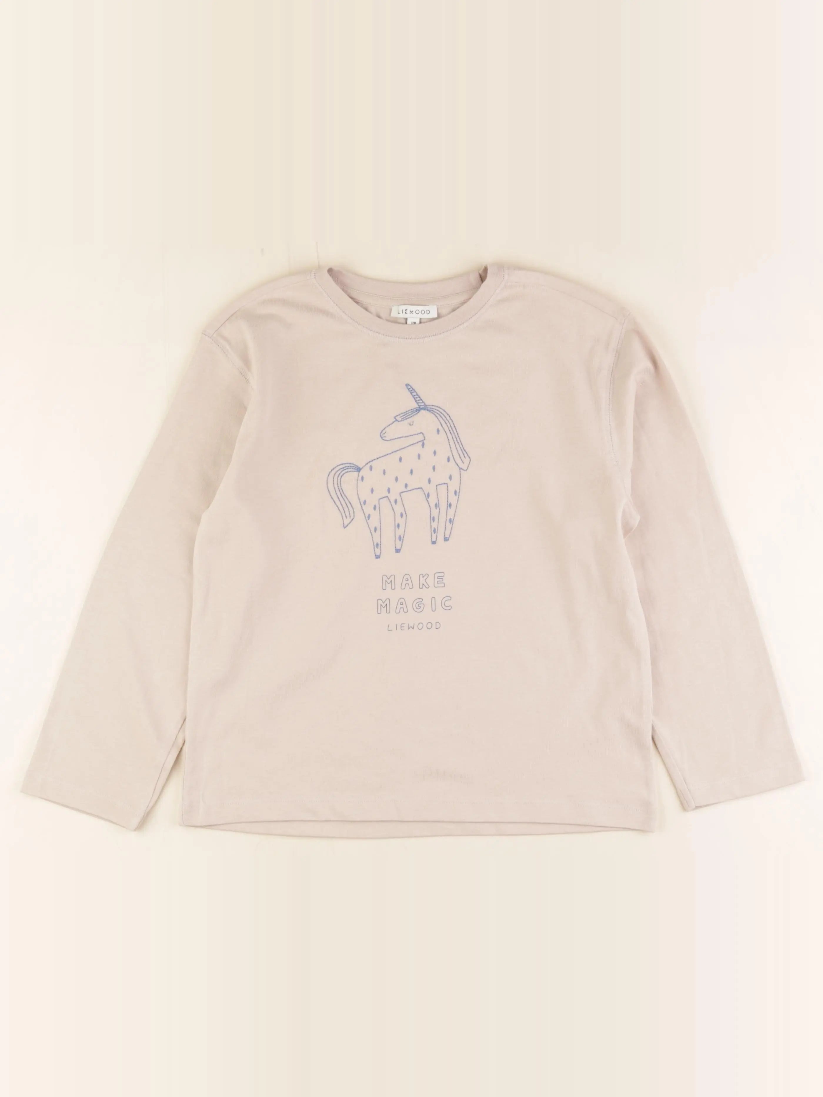 Liewood - tee-shirt beige - 8 ans