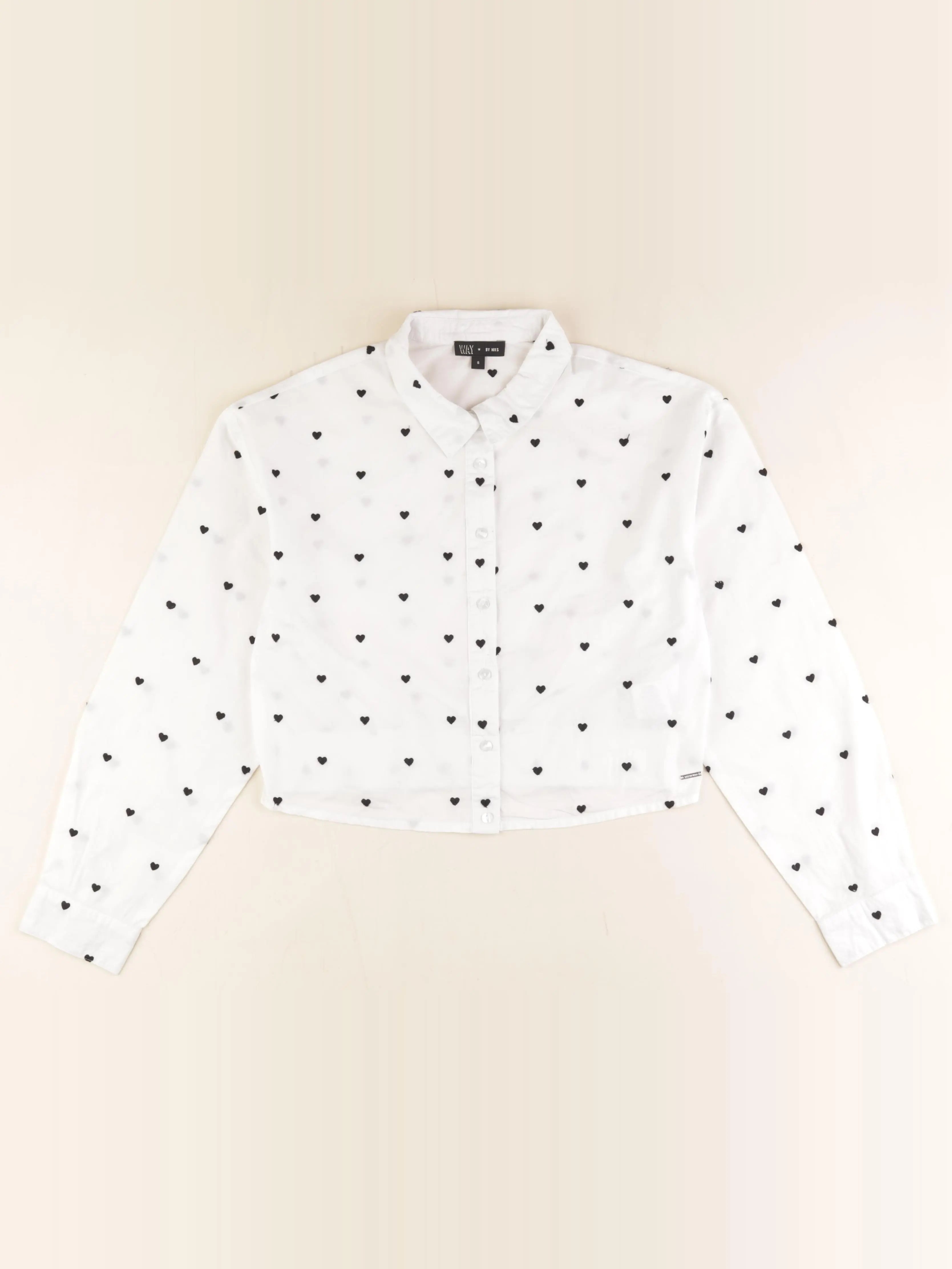 IKKS - chemise blanc, noir - 14 ans