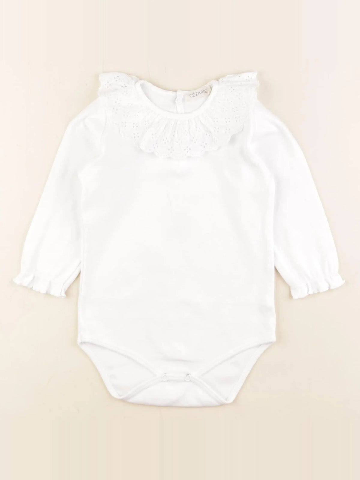 Cezarie - body à col blanc - 24 mois